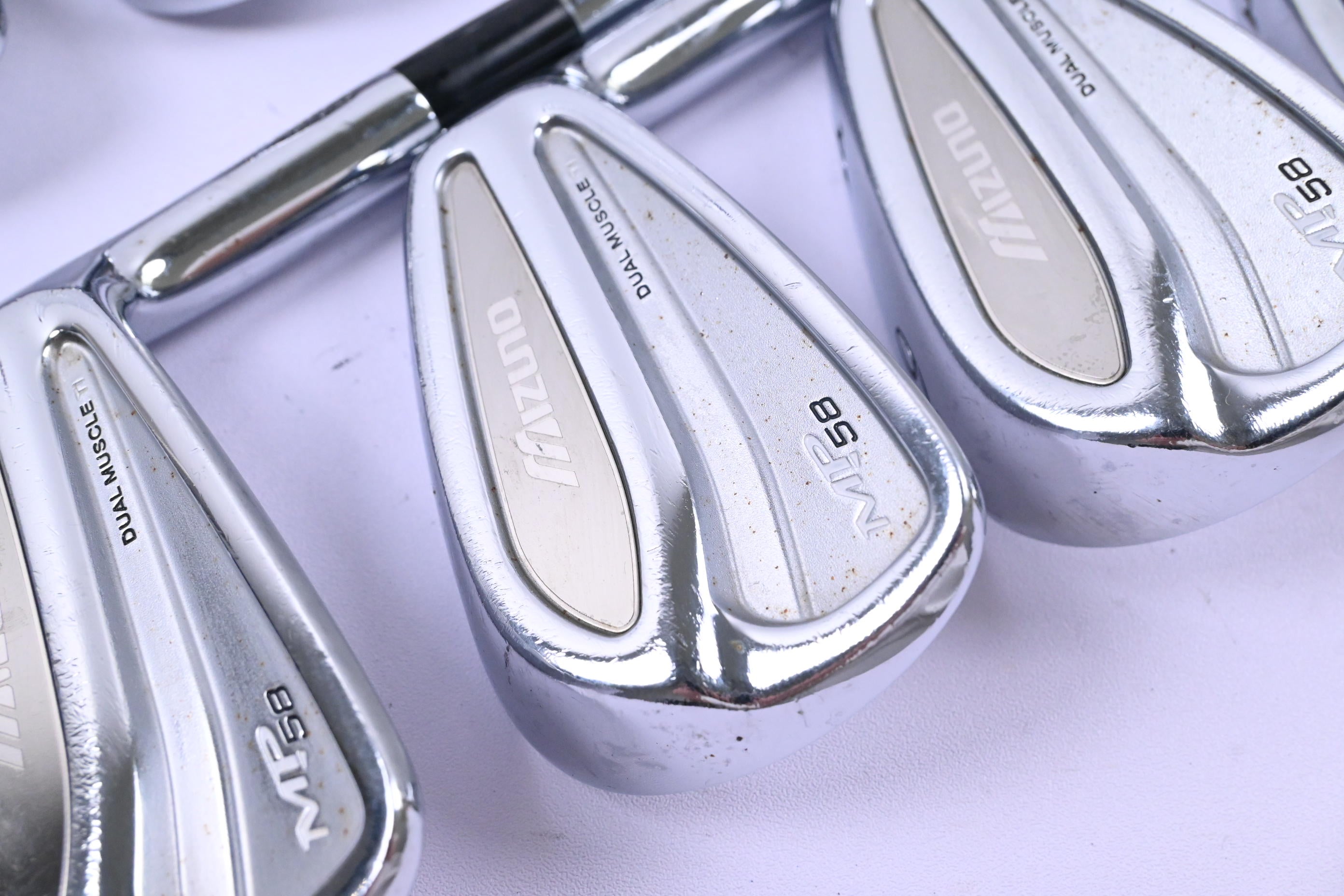 Mizuno MP-58 Irons / 3-PW / Regular Flex Dynamic Gold R300 Shafts