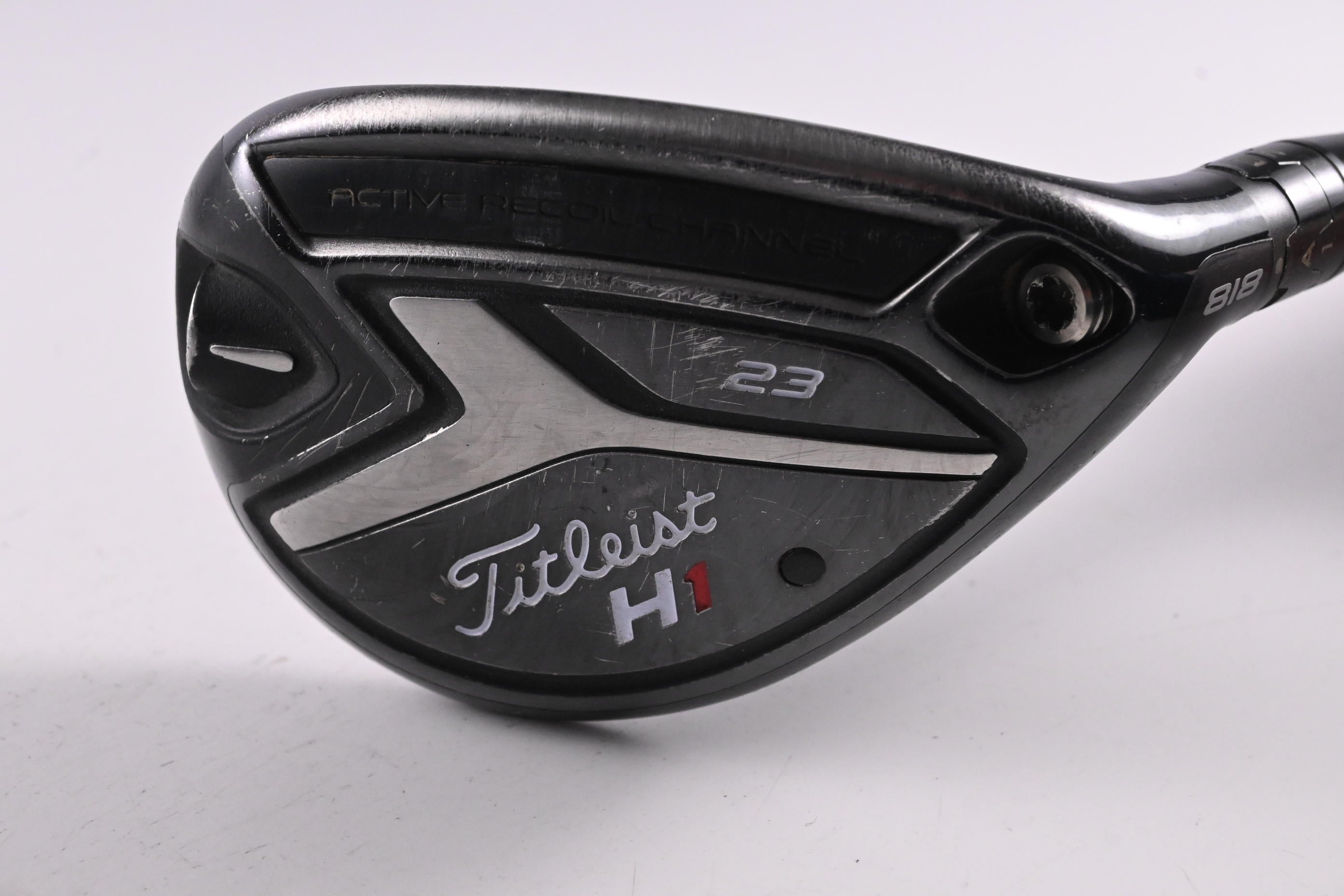 Titleist 818 H1 #4 Hybrid / 23 Degree / Stiff Flex Aldila Rogue MAX 85 Shaft