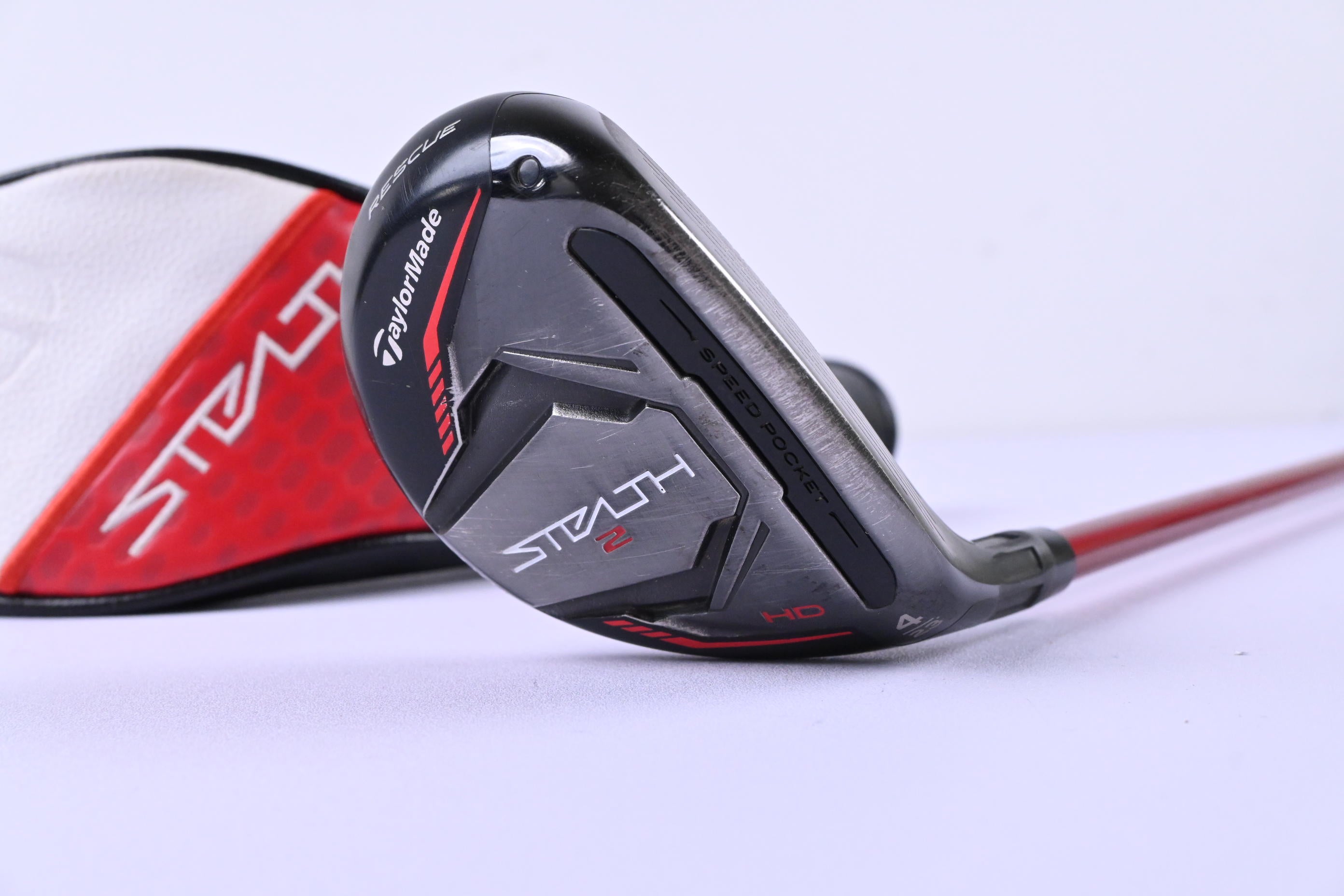 Taylormade Stealth 2 HD #4 Hybrid / 23 Degree / Regular Flex Speeder NX 50 Shaft