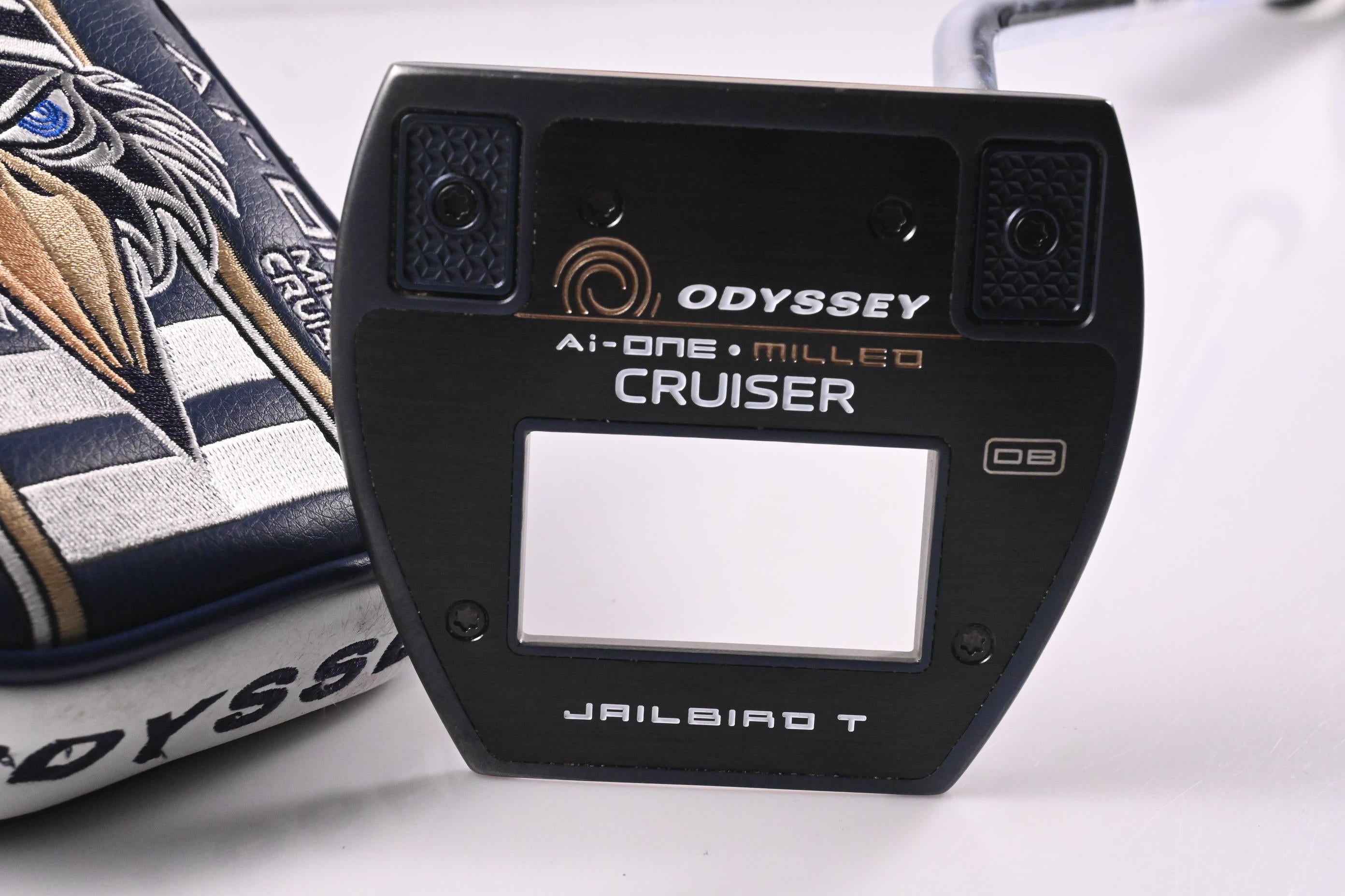 Odyssey Ai-One Milled Cruiser Jailbird T Double Bend Putter / 38 Inch