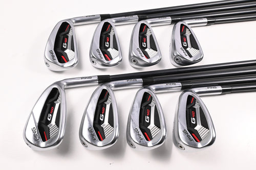Ping G410 Irons / 4-PW+UW / Silver Dot / Regular Flex Ping ALTA CB Red AWT