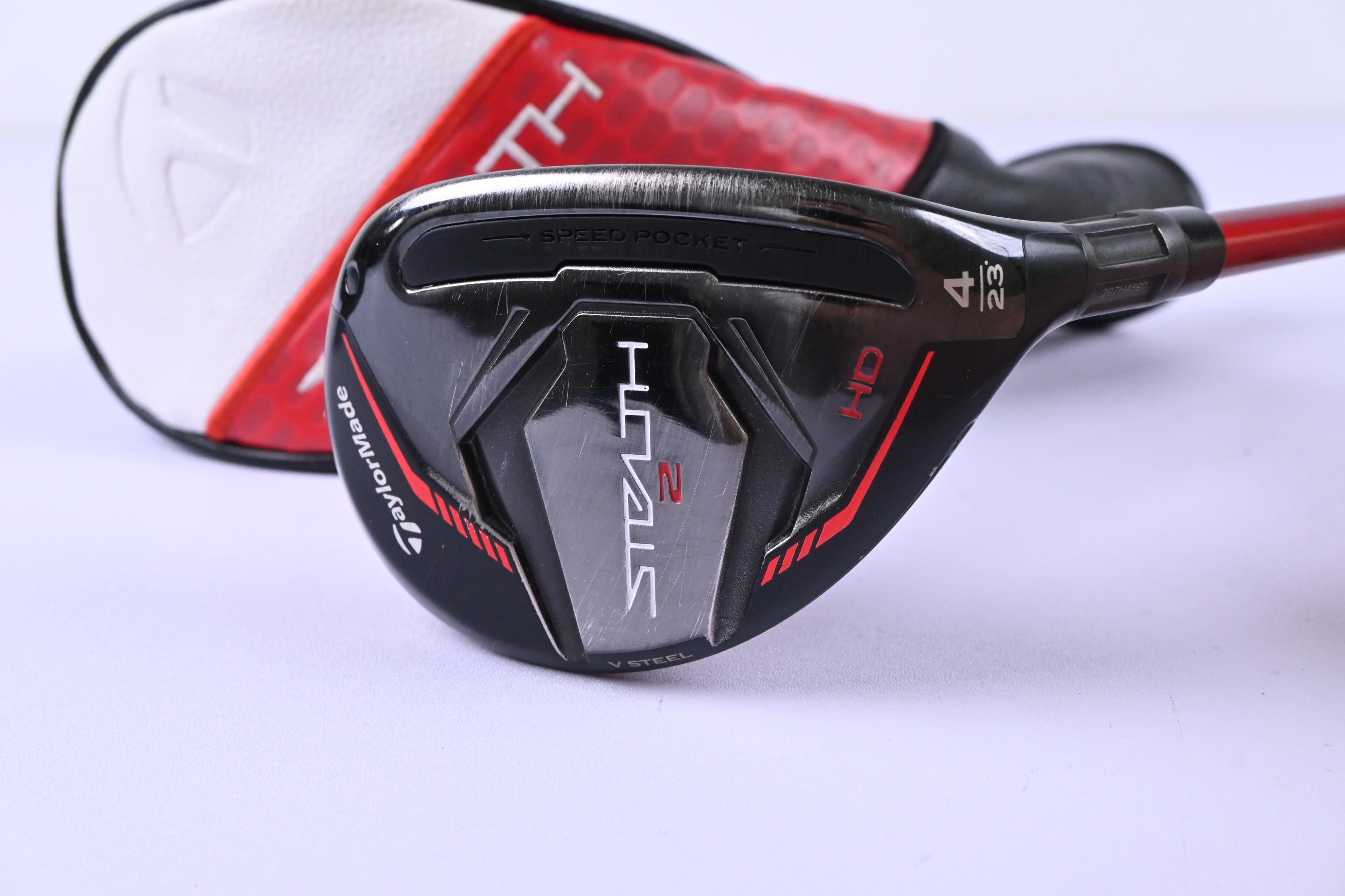 Taylormade Stealth 2 HD #4 Hybrid / 23 Degree / Regular Flex Speeder NX 50 Shaft
