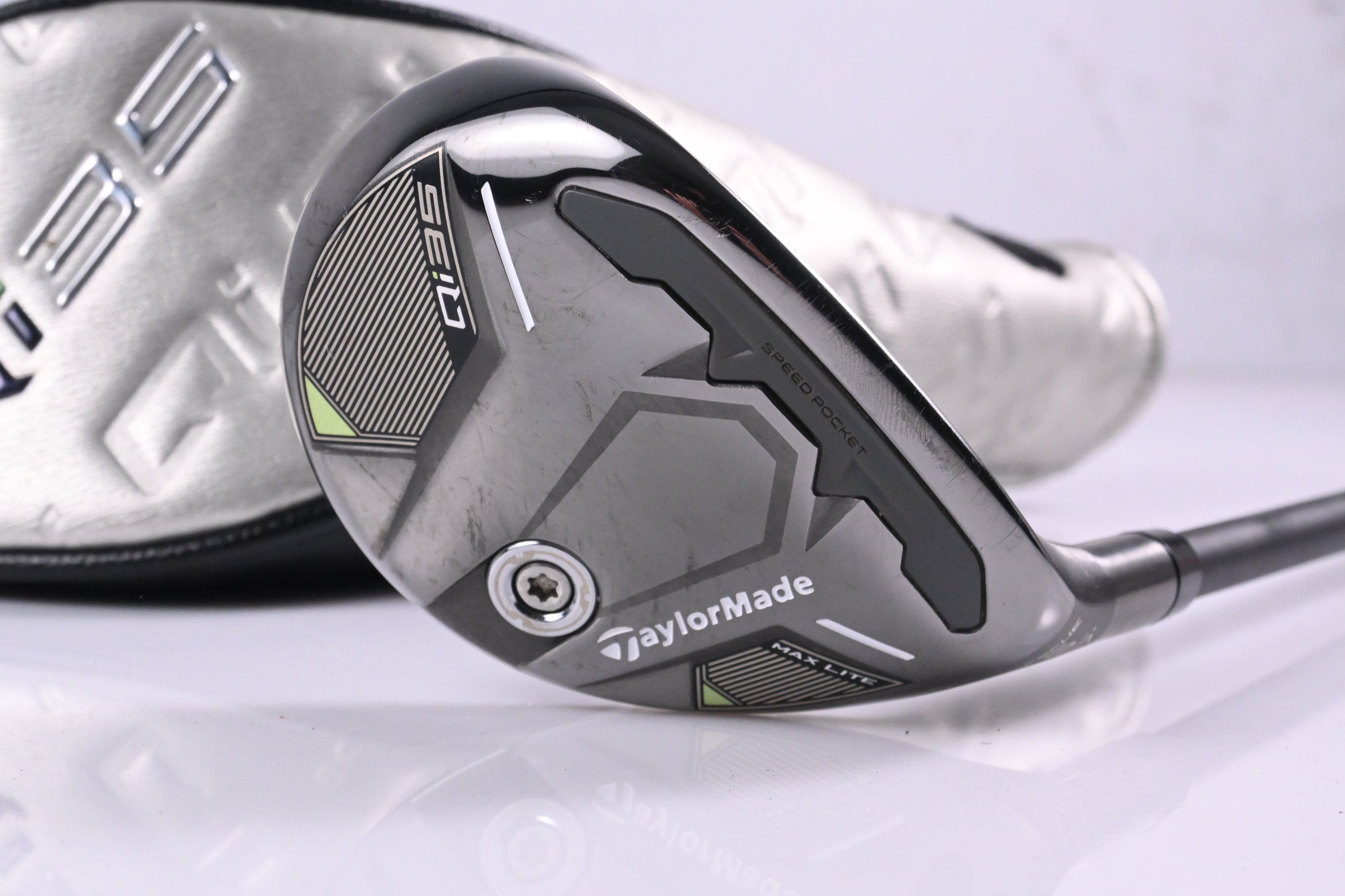 Taylormade Qi35 Max Lite #5 Hybrid / 27 Degree / Senior Flex Vanquish 5 Shaft