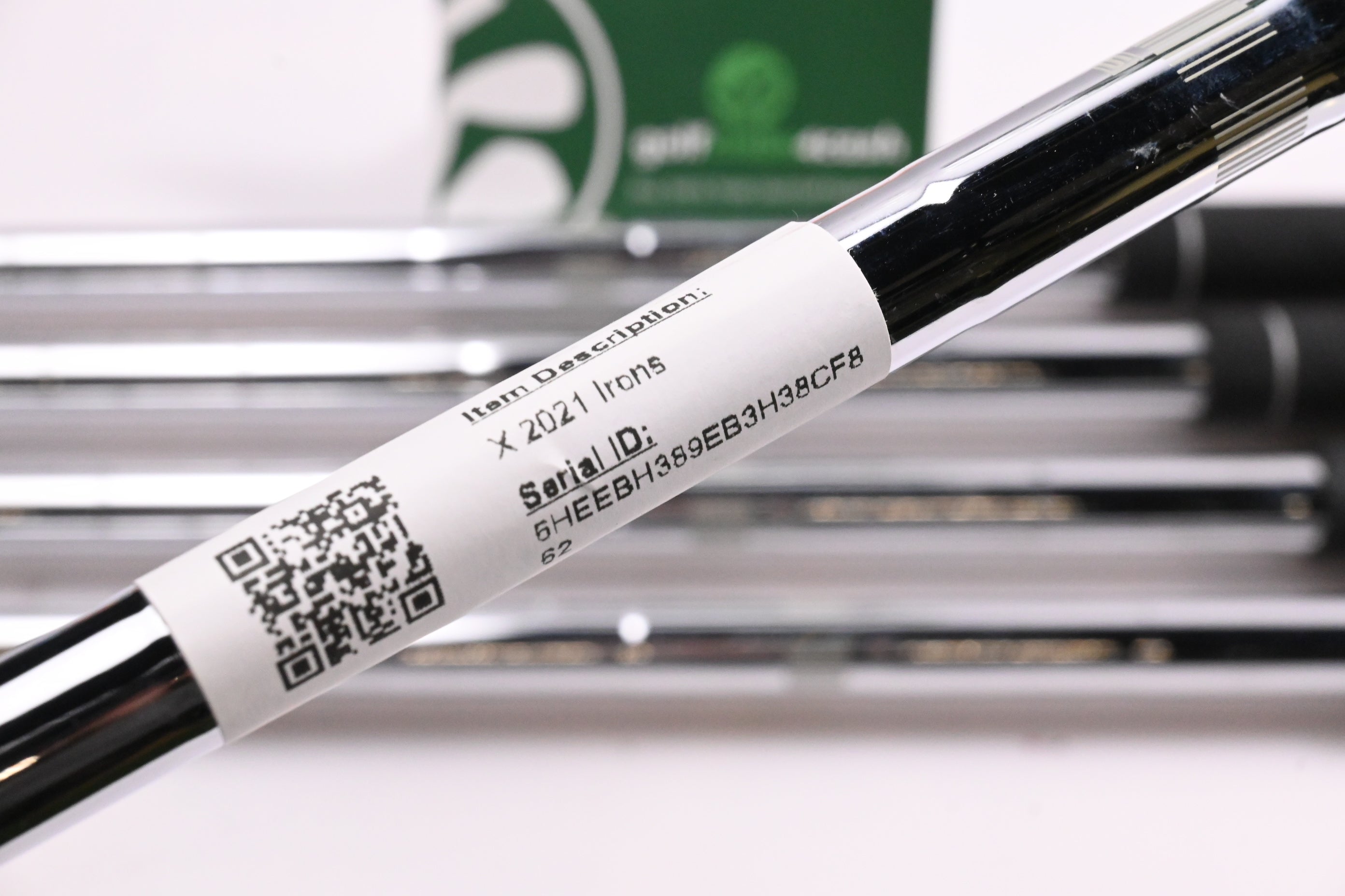 XXIO X 2021 Irons / 6-PW / Stiff Flex N.S.Pro 920GH Shafts