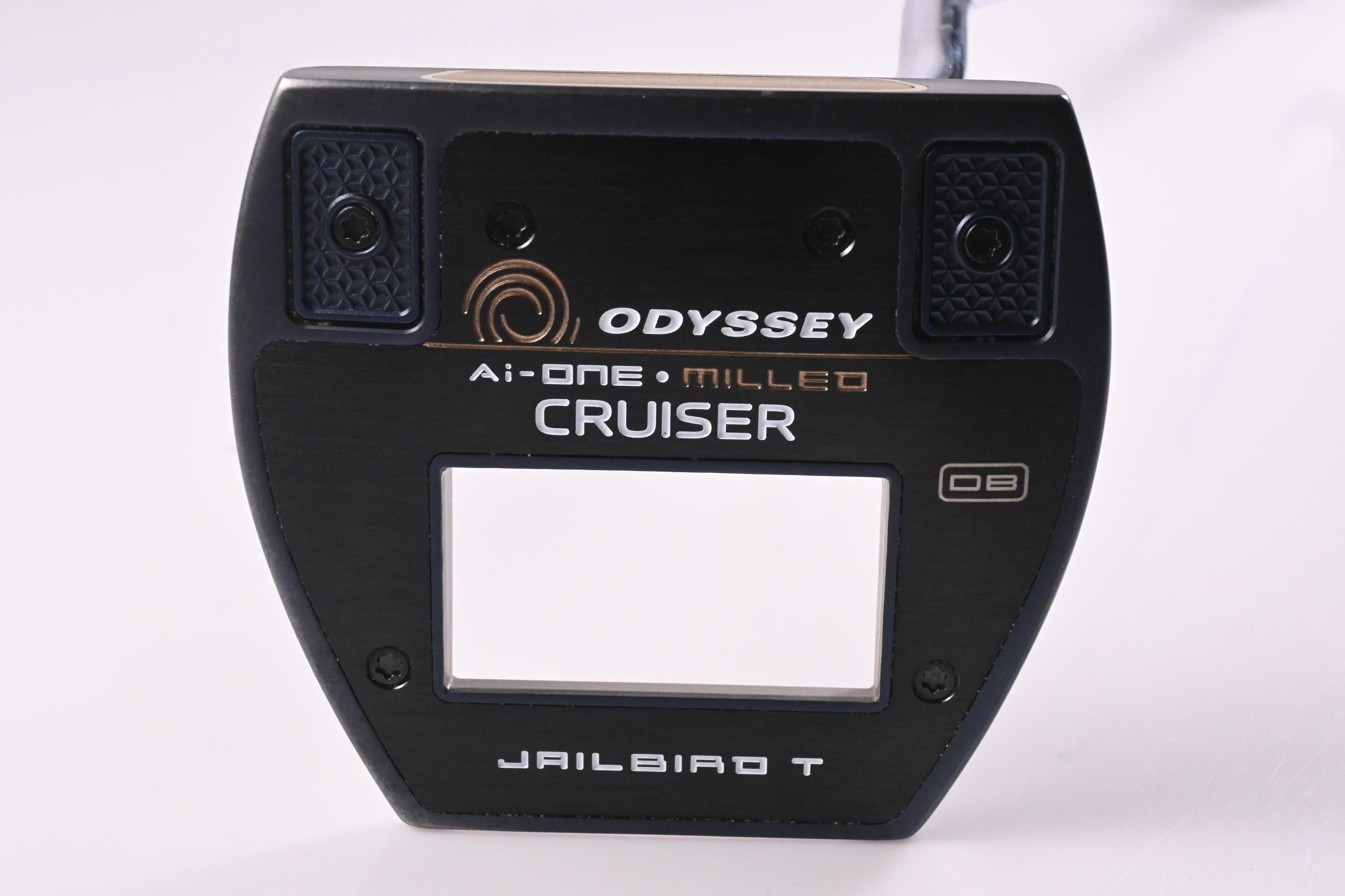 Odyssey Ai-One Milled Cruiser Jailbird T Double Bend Putter / 38 Inch