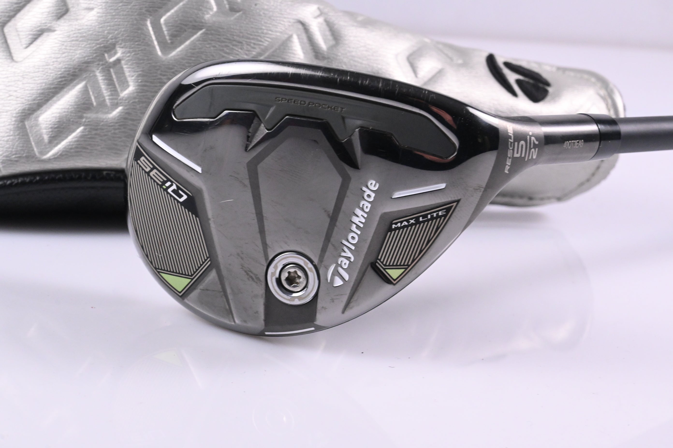 Taylormade Qi35 Max Lite #5 Hybrid / 27 Degree / Senior Flex Vanquish 5 Shaft
