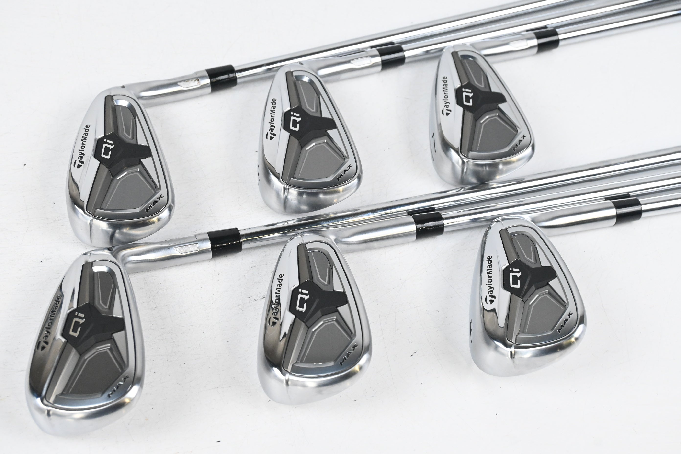 Taylormade Qi Max Irons / 5-PW / Stiff Flex N.S.Pro 950GH Neo Shafts