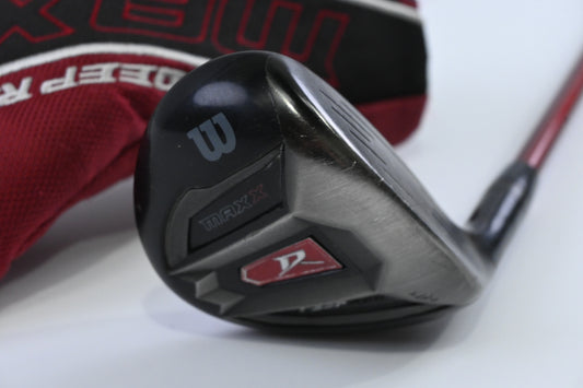 Wilson Deep Red Maxx #4 Hybrid / 21 Degree / Regular Flex Deep Red MAXX Shaft