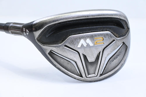 Left Hand Taylormade M2 2016 #4 Hybrid / 22 Degree / Regular Flex M2 Reax 65
