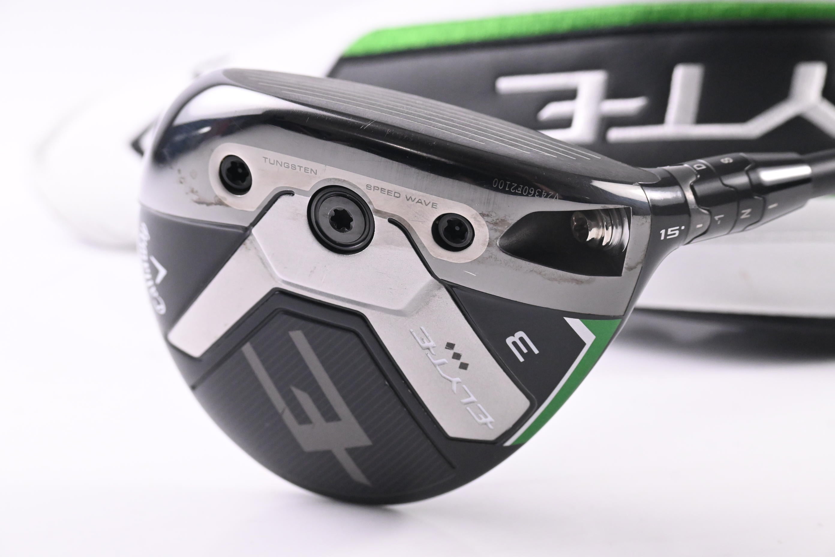 Callaway Elyte #3 Wood / 15 Degree / X-Flex Accra TourZ 75 F Shaft