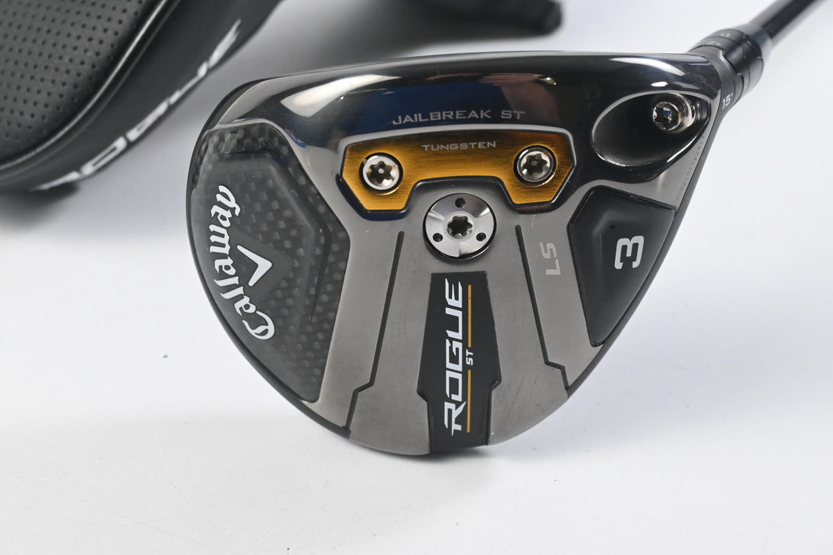 Tour Issue Callaway Rogue ST LS #3 Wood / 15 Degree / Stiff Flex Tensei AV White