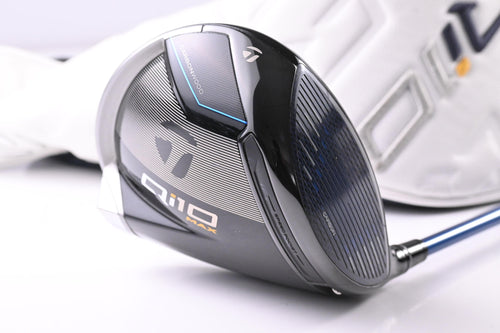 Taylormade Qi10 Max Driver / 9 Degree / Regular Flex Evenflow Riptide CB Blue 60