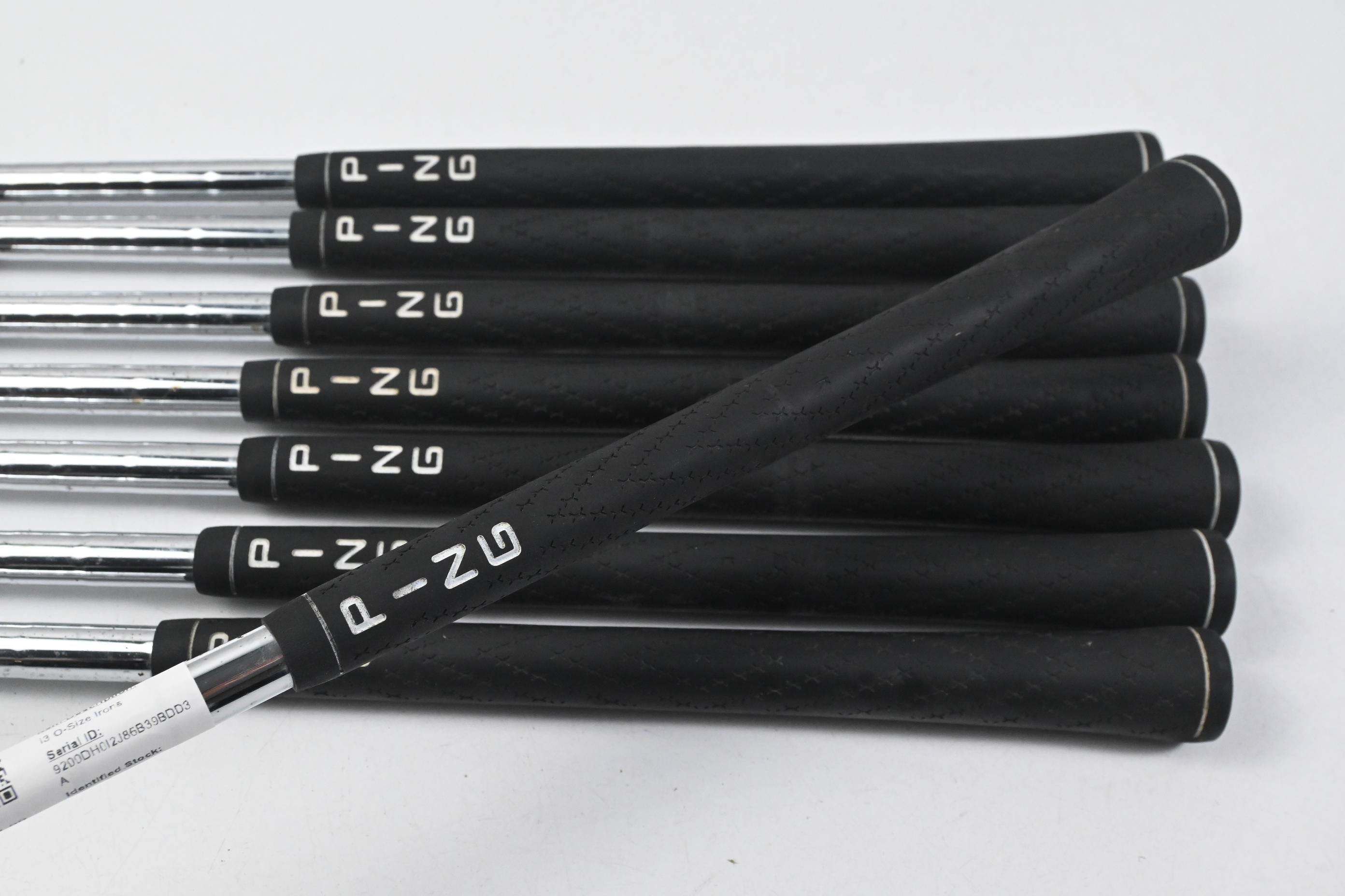 Ping i3 O-Size Irons / 3-PW / Black Dot / Stiff Cushin JZ Shafts
