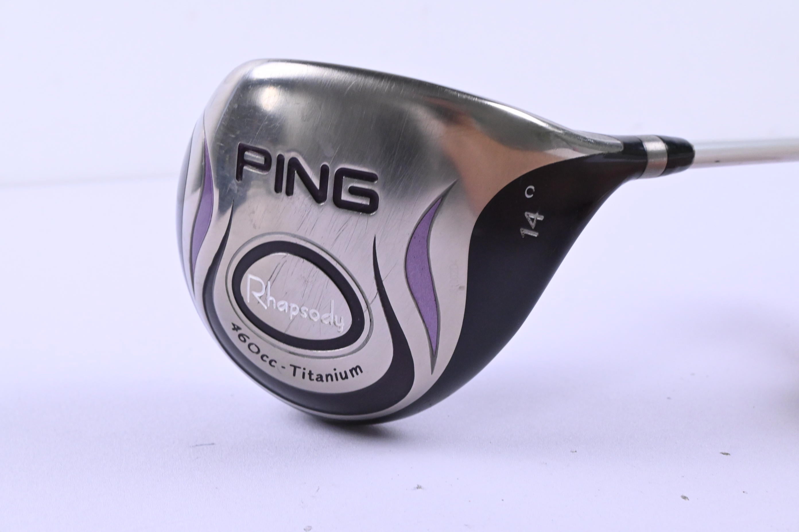 Ladies Ping Rhapsody Driver / 14 Degree / Ladies Flex Ping ULT 129 D Shaft