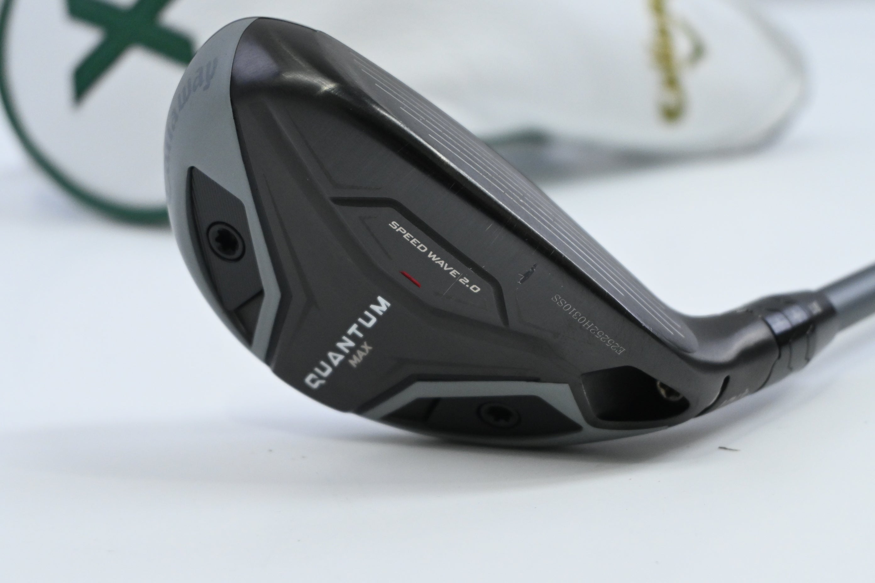 Callaway Quantum Max Hybrid #5 / 24 Degree / Stiff Flex Demali Frost Silver 70