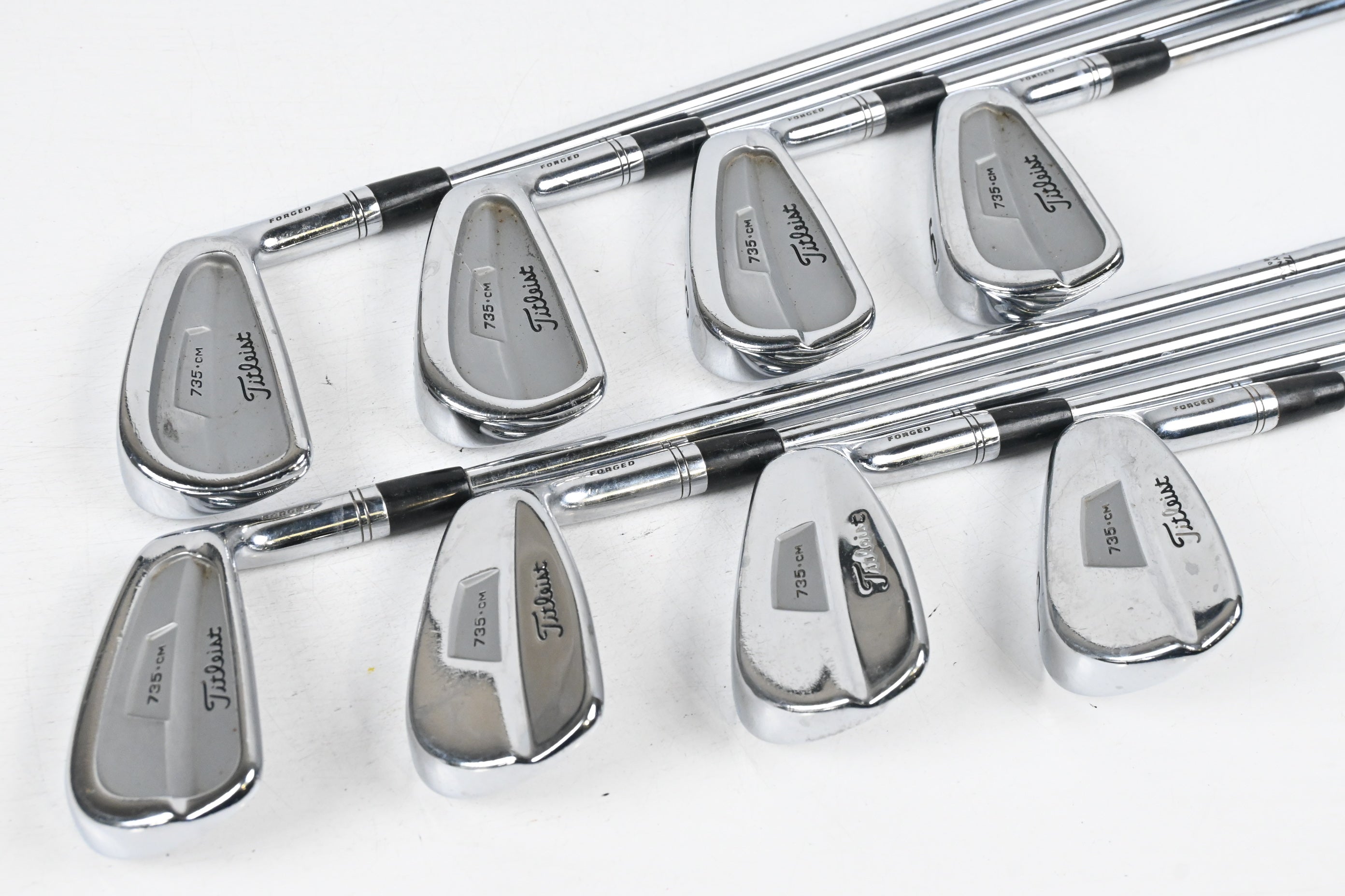 Titleist 735.CM Irons / 3-PW / Regular Flex Dynamic Gold R300 Shafts