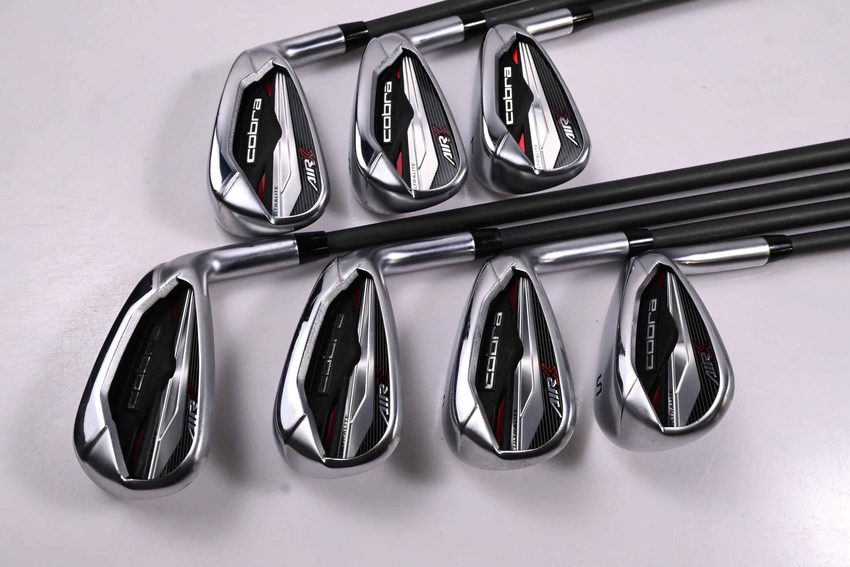 Cobra Air-X Irons / 5-PW+SW / Senior Flex Cobra Ultralite 45 Shafts