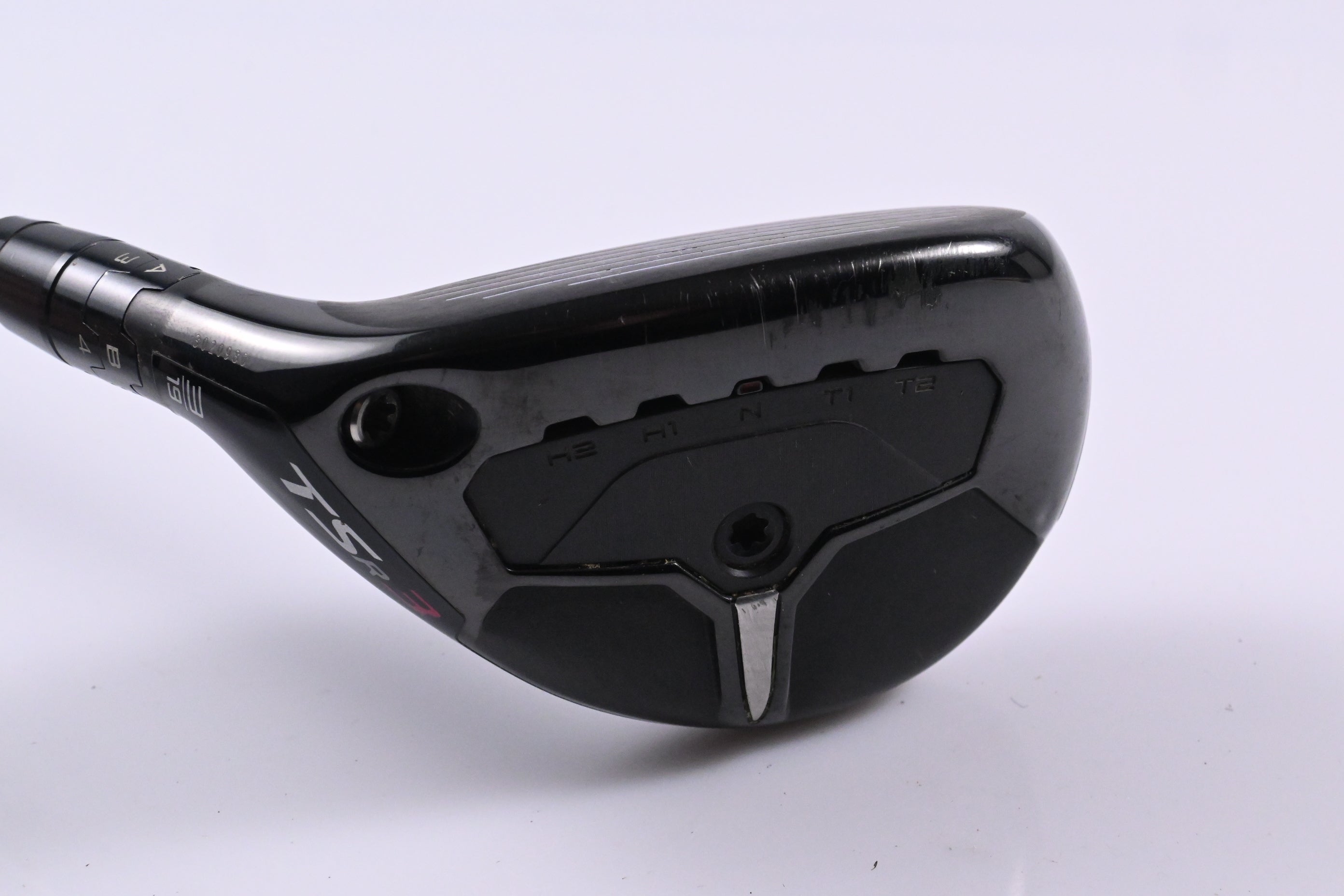 Left Hand Titleist TSR3 #3 Hybrid / 19 Degree / Stiff Flex Kai'li White 90 Shaft