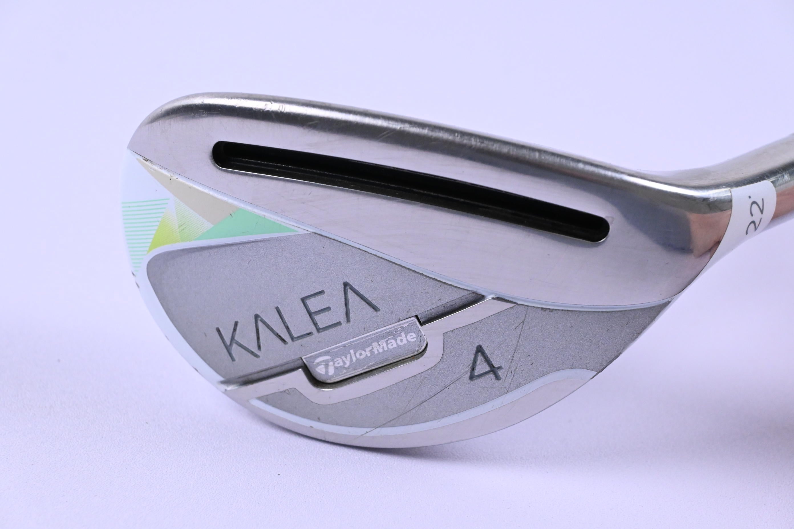 Ladies Taylormade Kalea #4 Hybrid / 22 Degree / Ladies Flex Kalea 45 Shaft