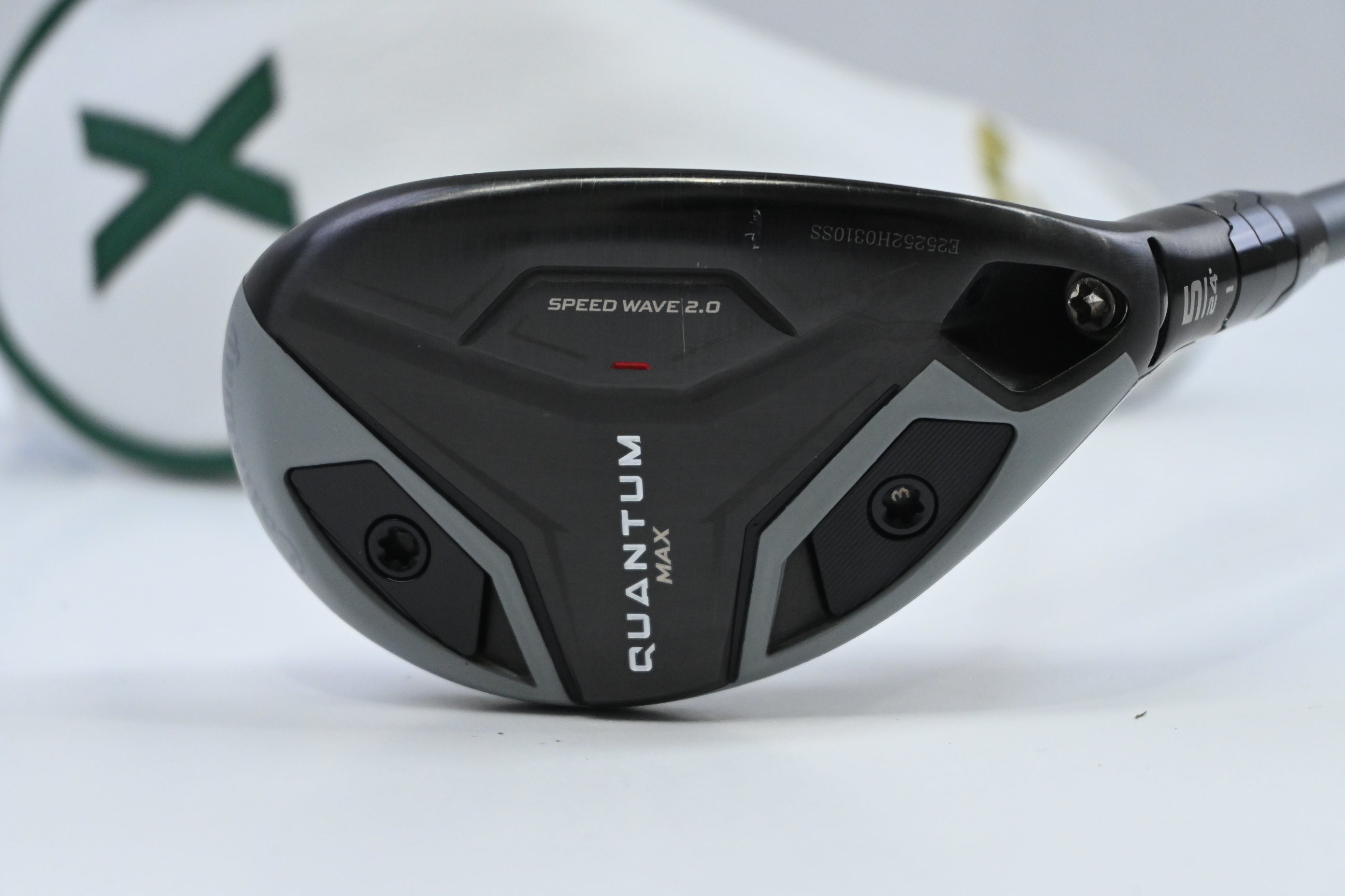 Callaway Quantum Max Hybrid #5 / 24 Degree / Stiff Flex Demali Frost Silver 70