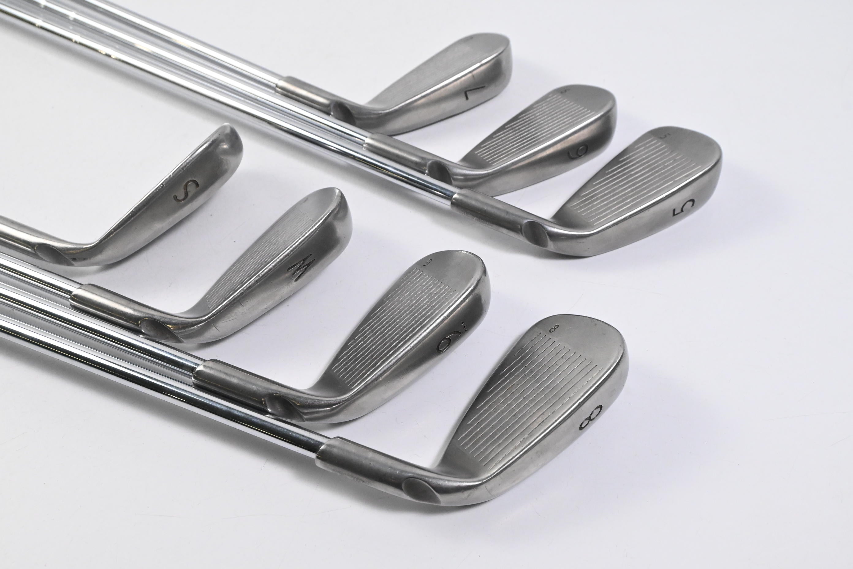 Left-Hand Ping G30 Irons / 5-PW+SW / Black Dot / Regular Flex Ping CFS Distance