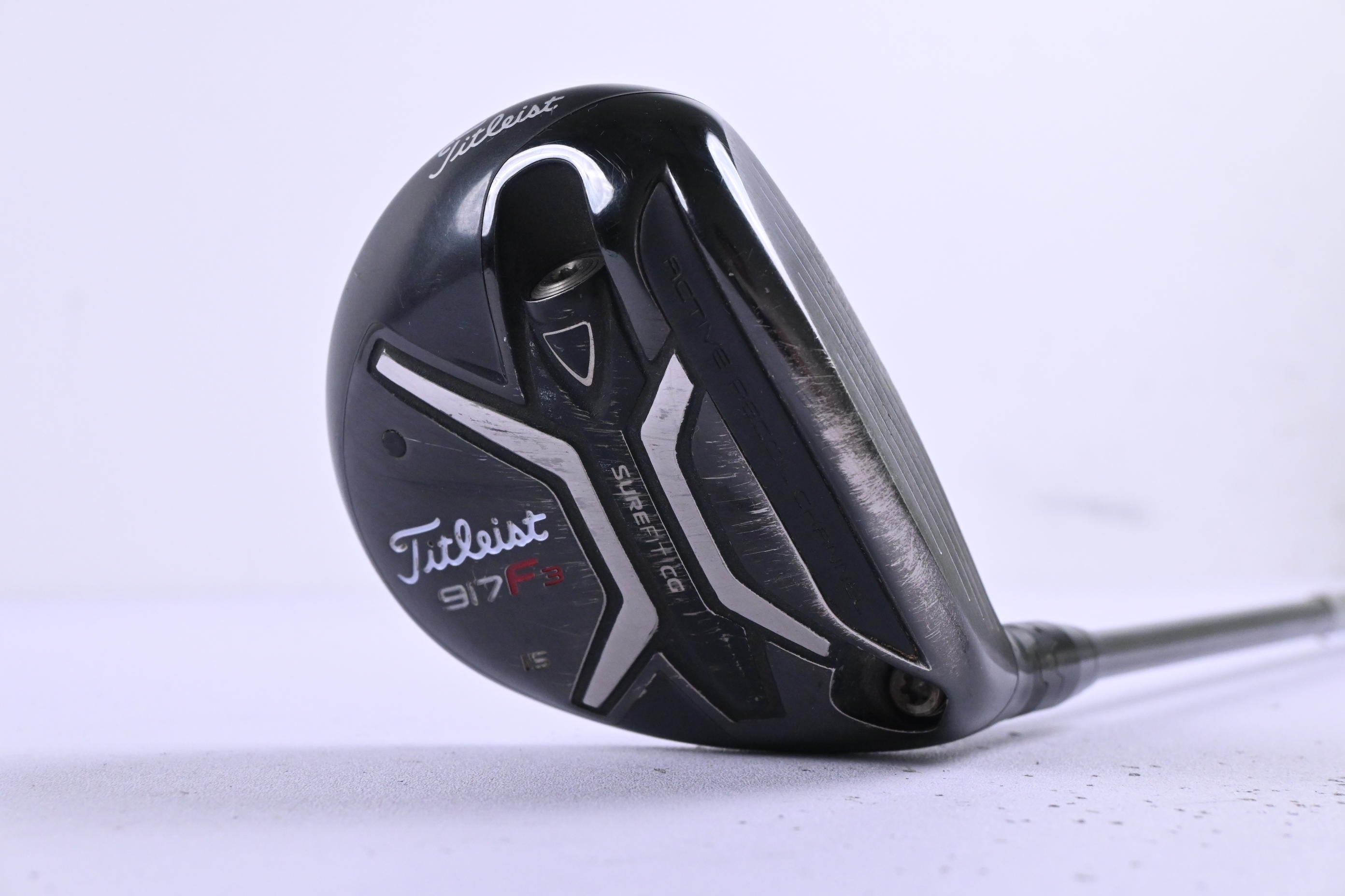 Titleist 917 F3 #3 Wood / 15 Degree / Stiff Flex Aldila Rogue M-AX Low 75 Shaft