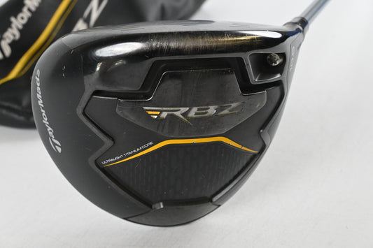 Taylormade RBZ Black Driver / 10.5 Degree / Regular Flex Ozik MFS White Tie X4