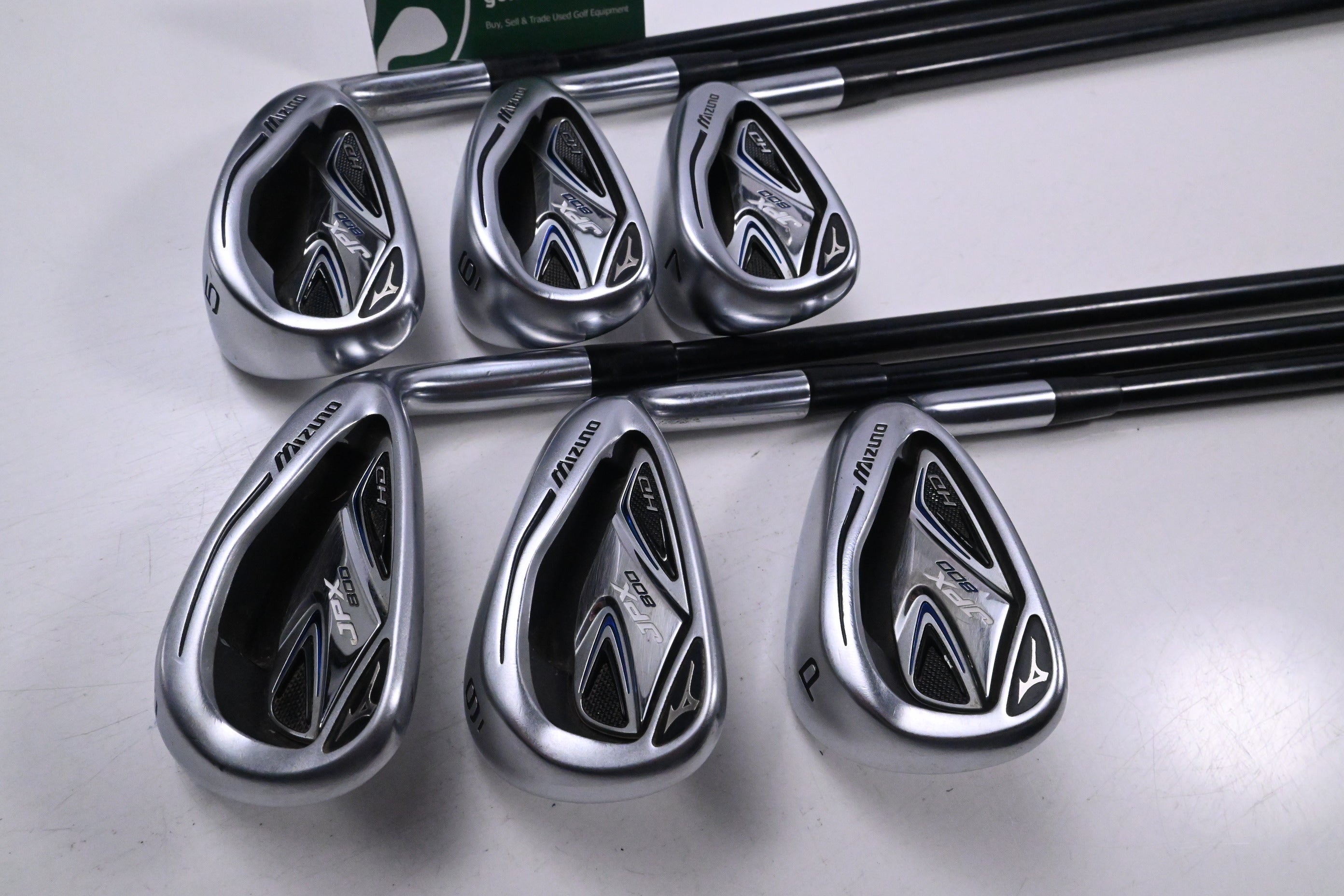 Mizuno JPX 800 HD Irons / 5-PW / Senior Flex Fujikura Orochi 60 Shafts