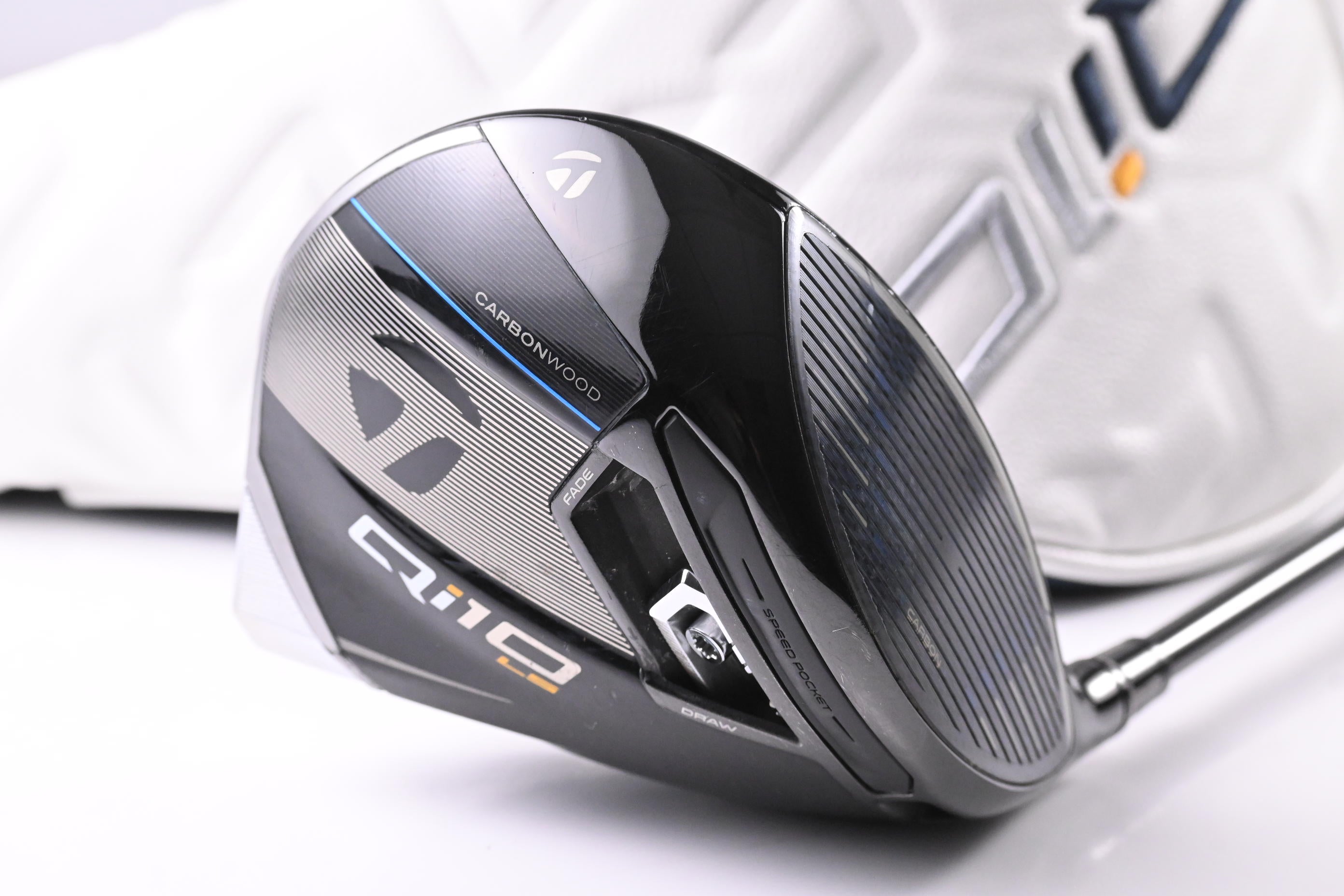 Taylormade Qi10 LS Driver / 8 Degree / X-Flex Mitsubishi Kai'li White 70 Shaft