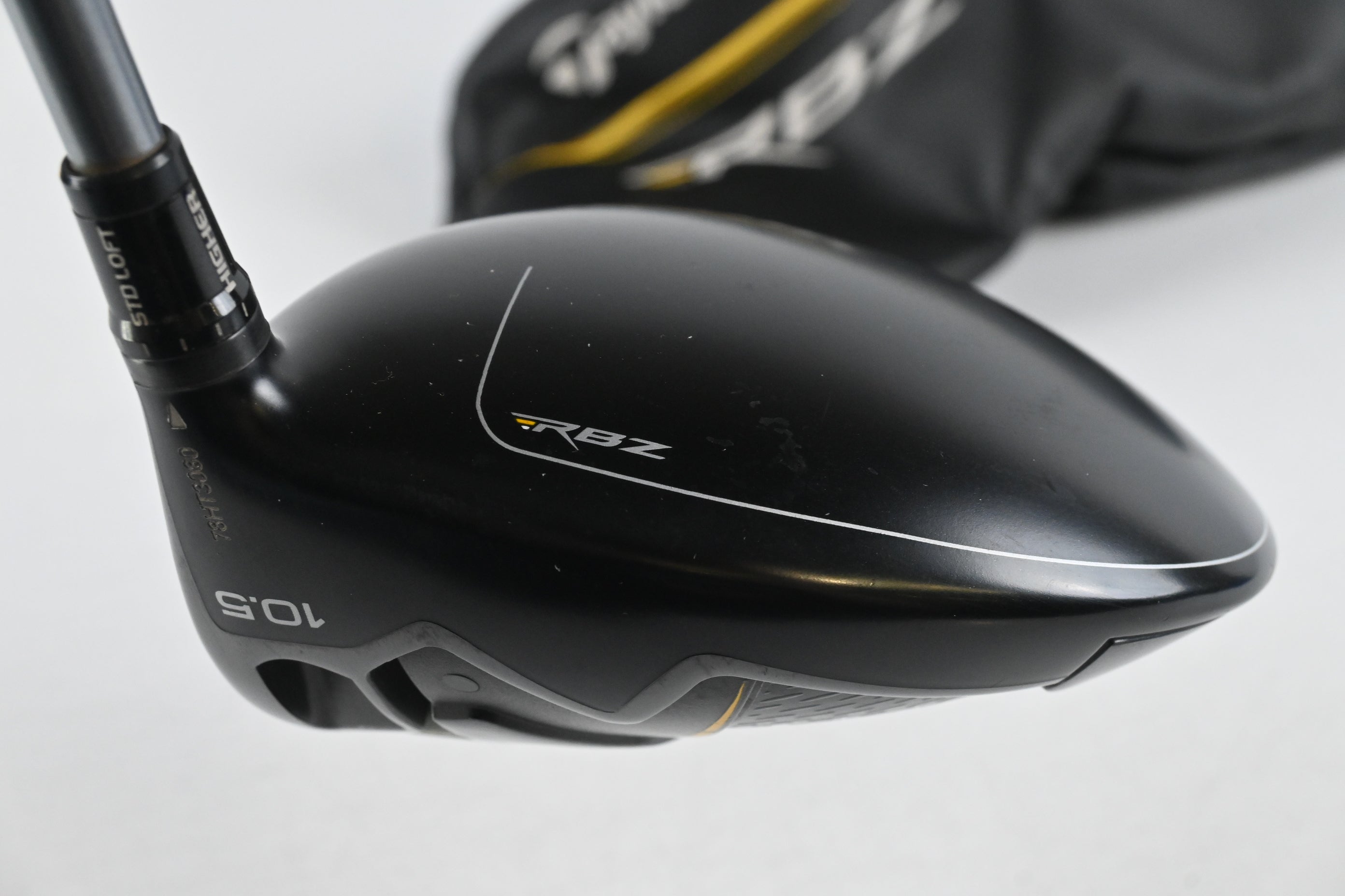 Taylormade RBZ Black Driver / 10.5 Degree / Regular Flex Ozik MFS White Tie X4