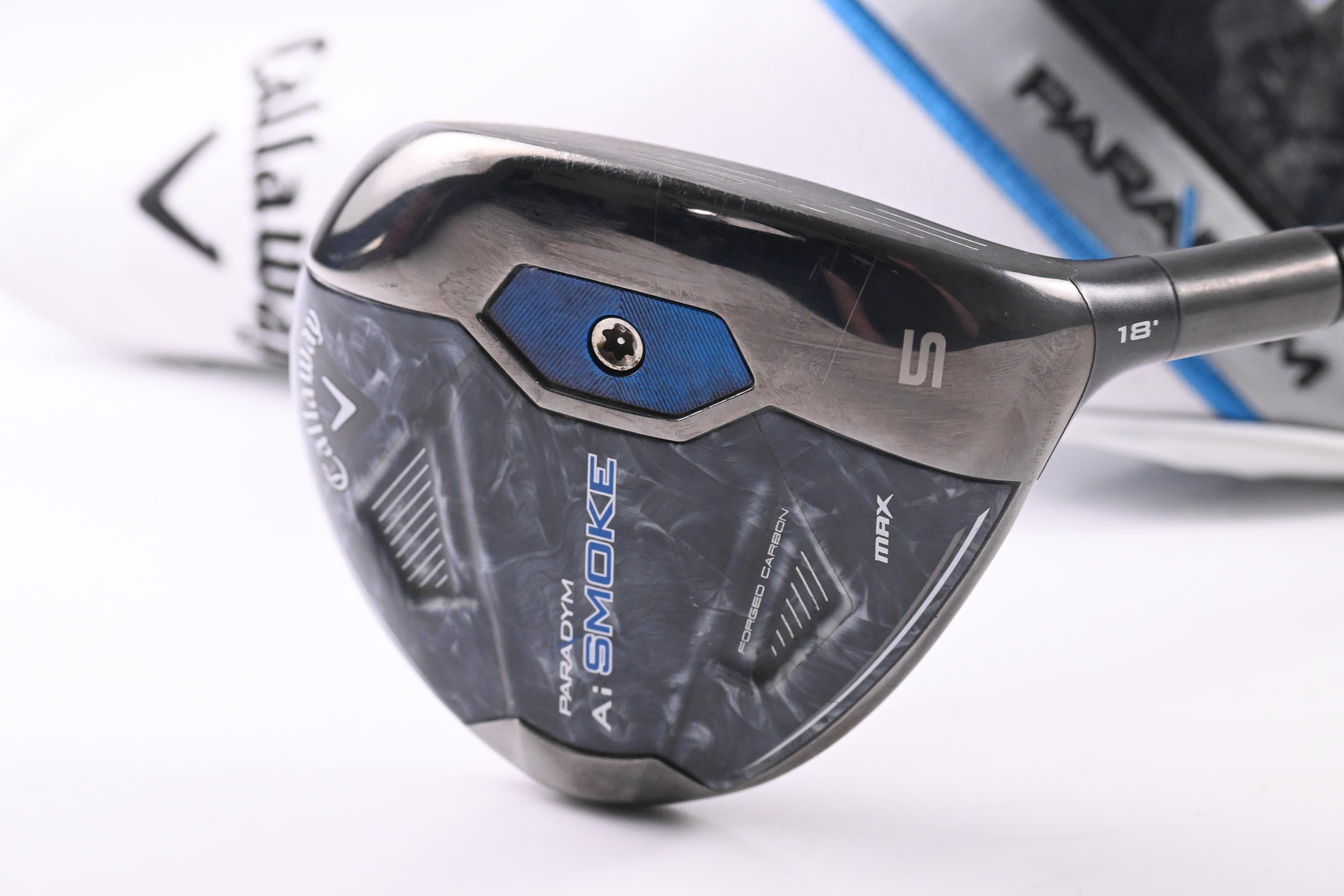 Callaway Paradym Ai Smoke Max #5 Wood / 18 Degree / Regular Flex Tensei AV Blue