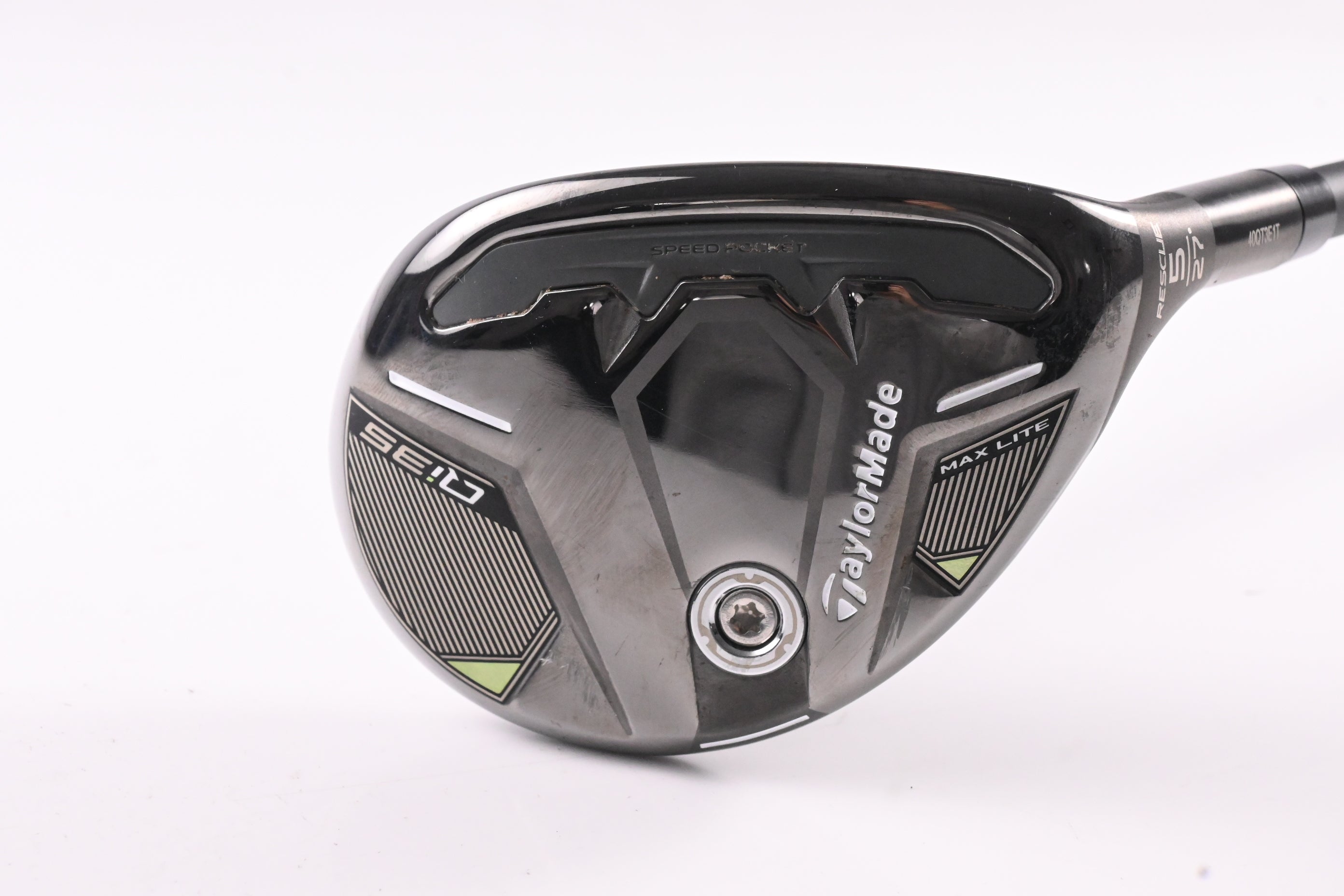Taylormade Qi35 Max Lite #5 Hybrid / 27 Degree / Senior Flex Vanquish Blue 5