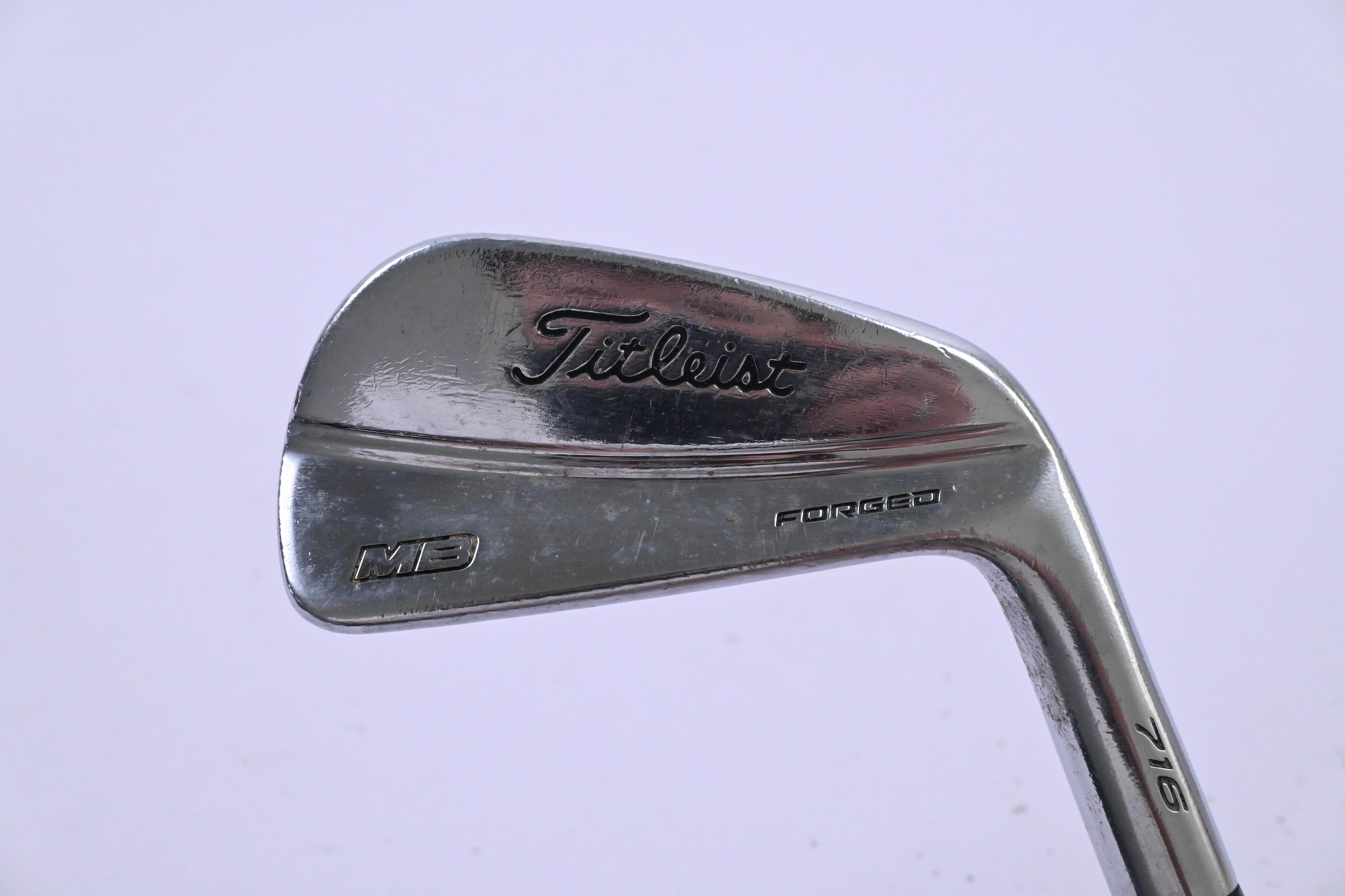 Titleist 716 MB #3 Iron / 21 Degree / Stiff Flex KBS Tour C-Taper 125 Shaft