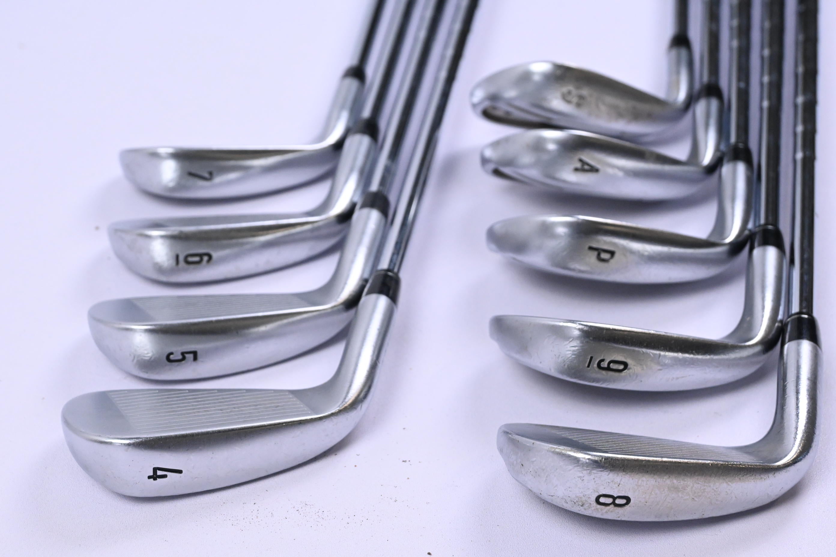 Callaway Apex CF16 Irons / 4-PW+GW+SW / Stiff Flex KBS Tour-V 110 Shafts