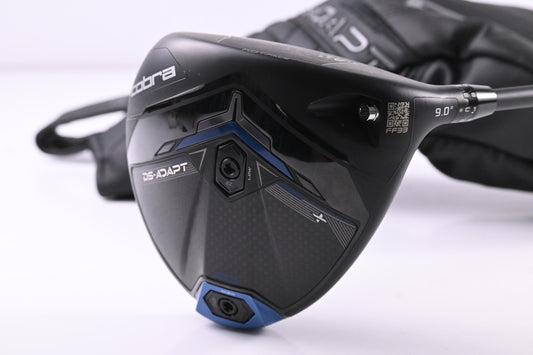 Cobra DS-Adapt X Driver / 9 Degree / Regular Flex Vanquish 4 Shaft