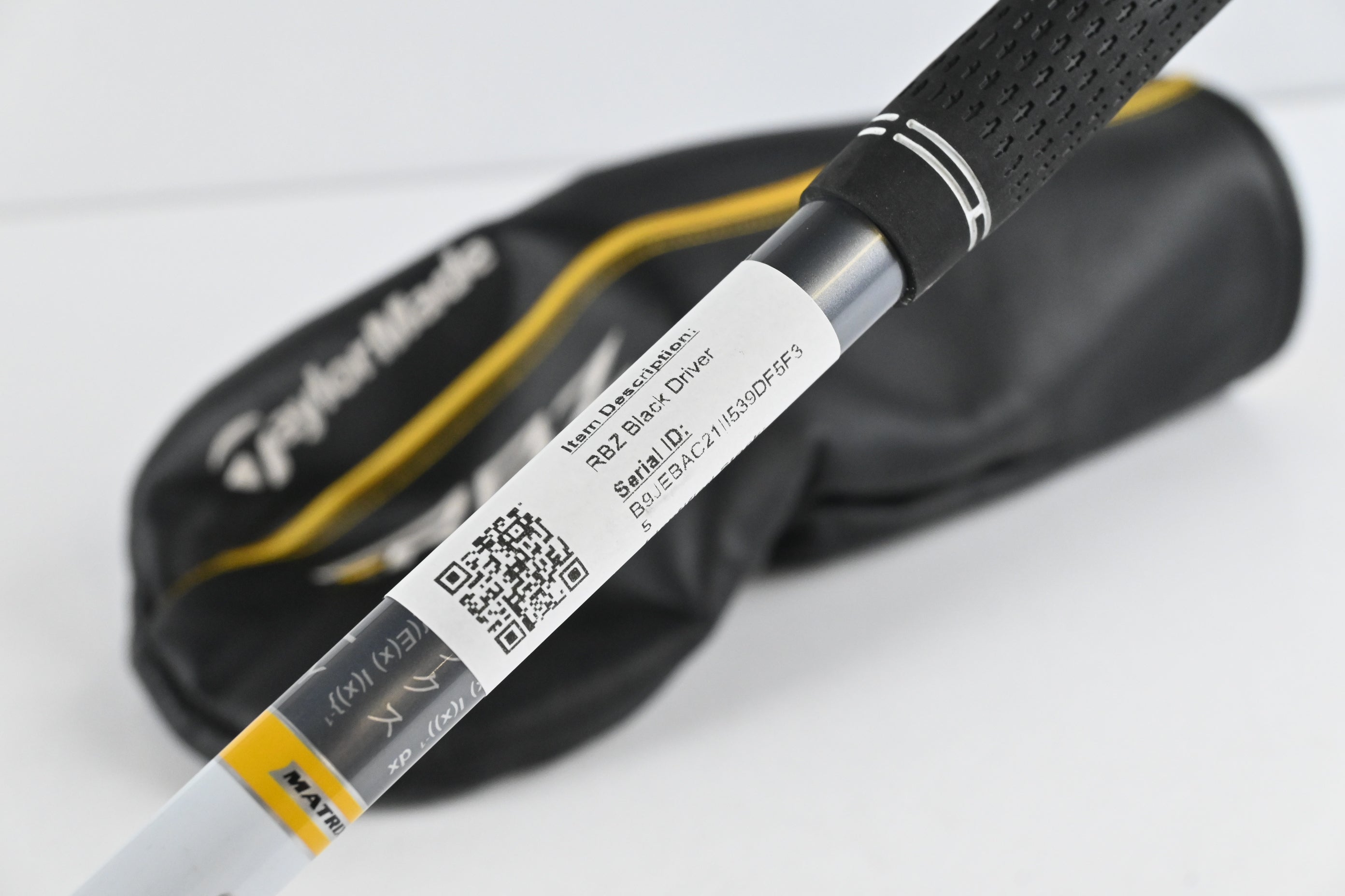Taylormade RBZ Black Driver / 10.5 Degree / Regular Flex Ozik MFS White Tie X4
