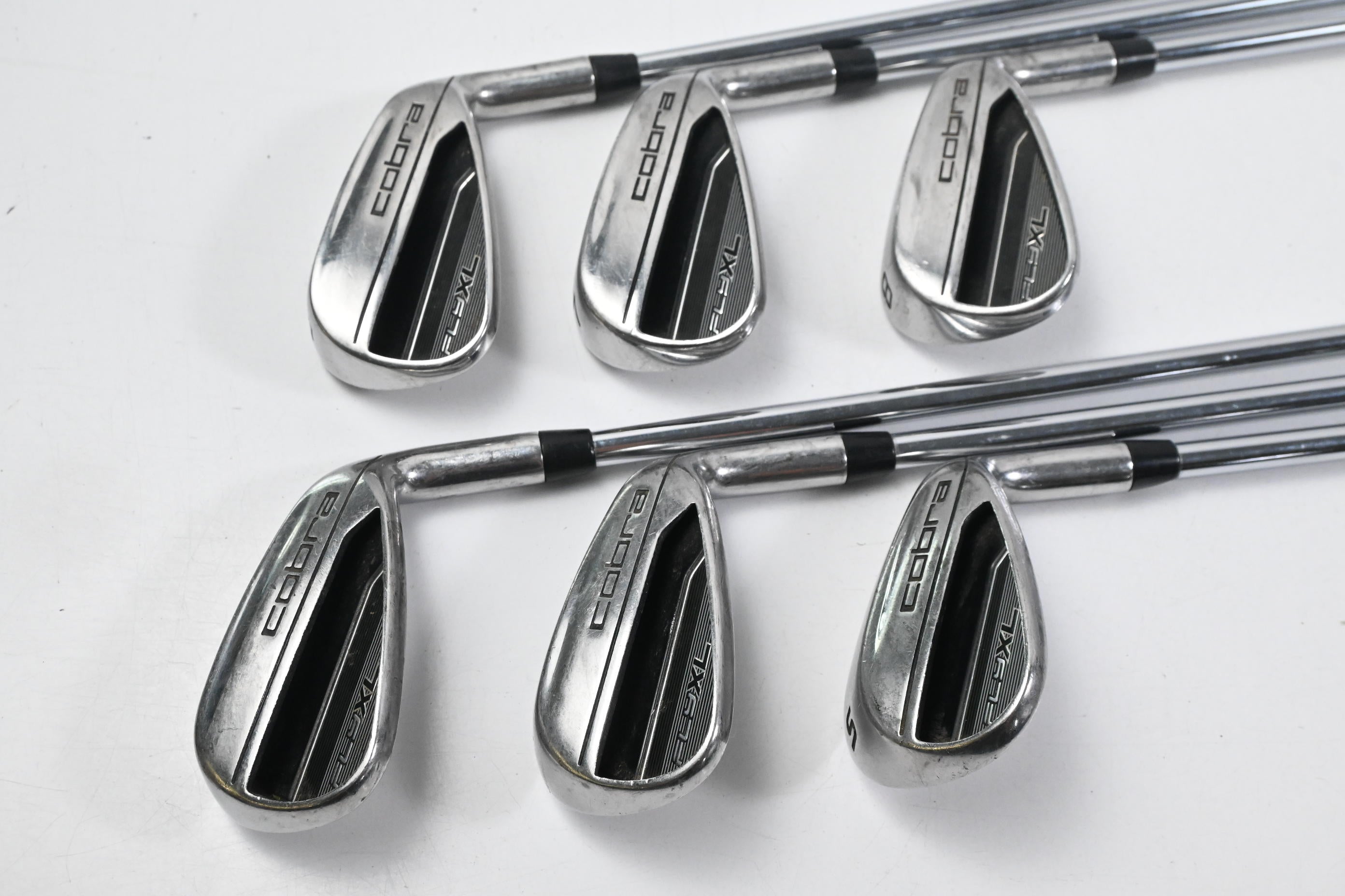 Cobra Fly XL Irons / 6-PW+SW / Regular Flex Cobra XL Shafts