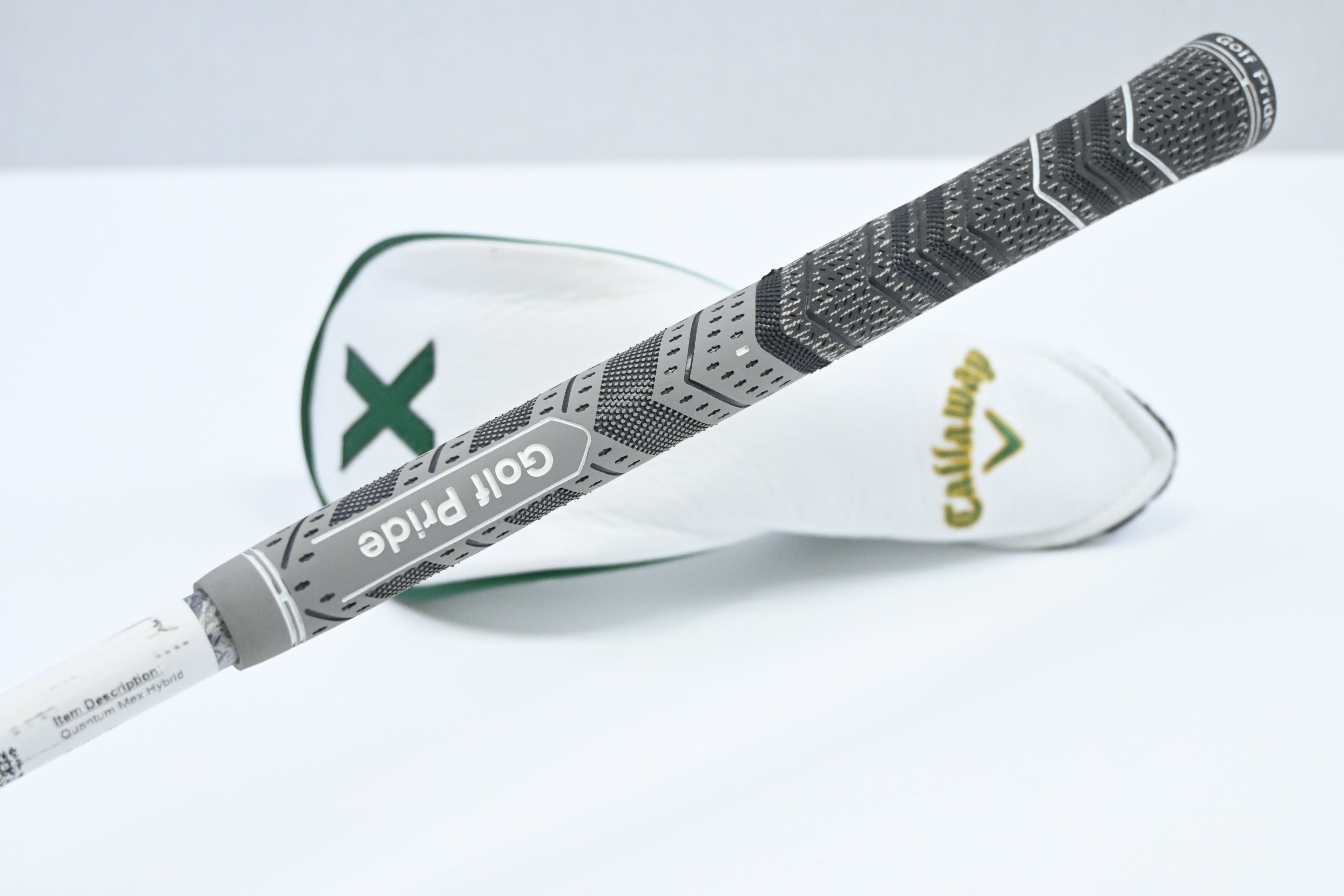 Callaway Quantum Max Hybrid #5 / 24 Degree / Stiff Flex Demali Frost Silver 70
