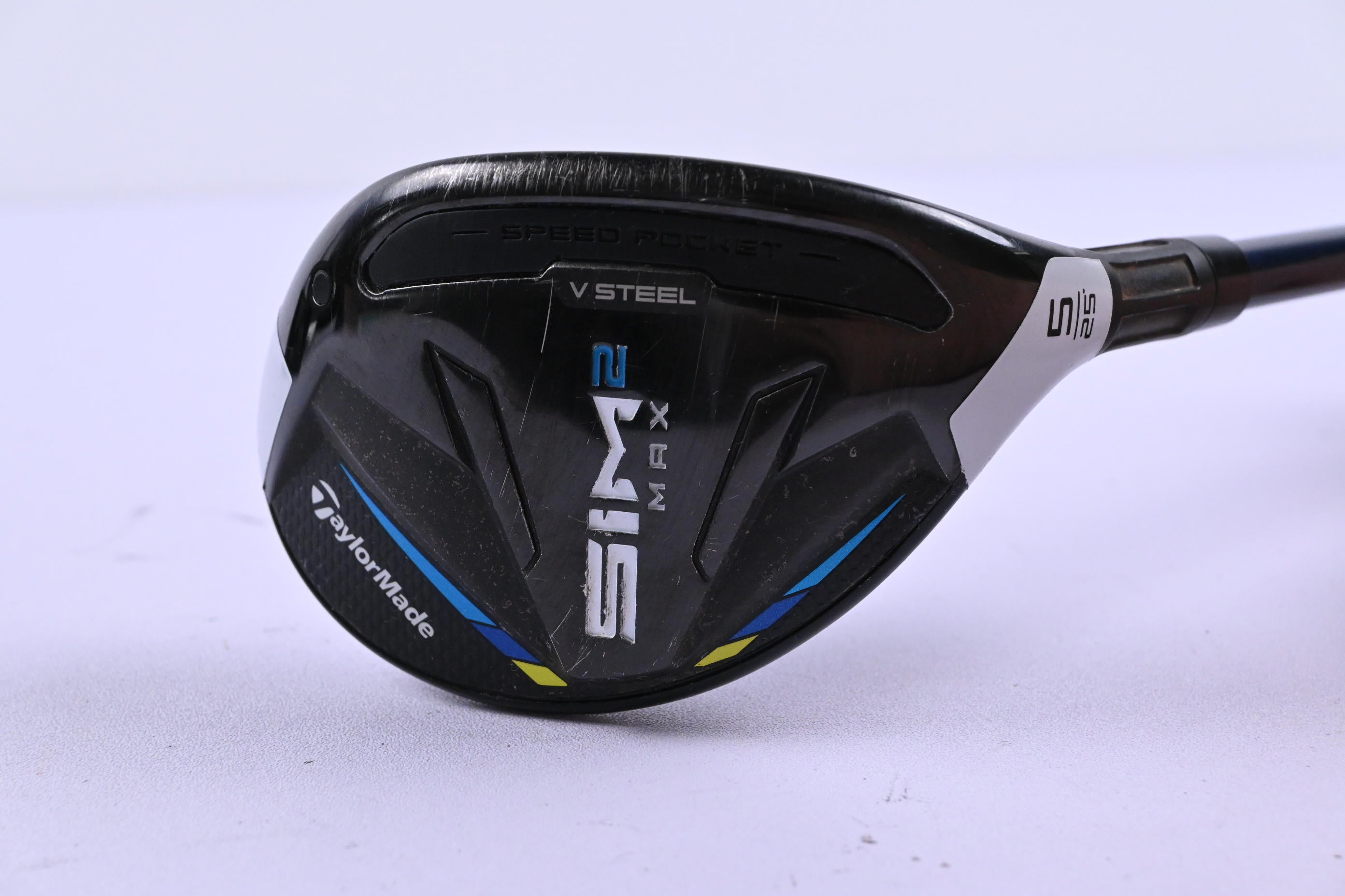 Taylormade SIM2 Max #5 Hybrid / 25 Degree / Regular Flex Fujikura Ventus Blue 6