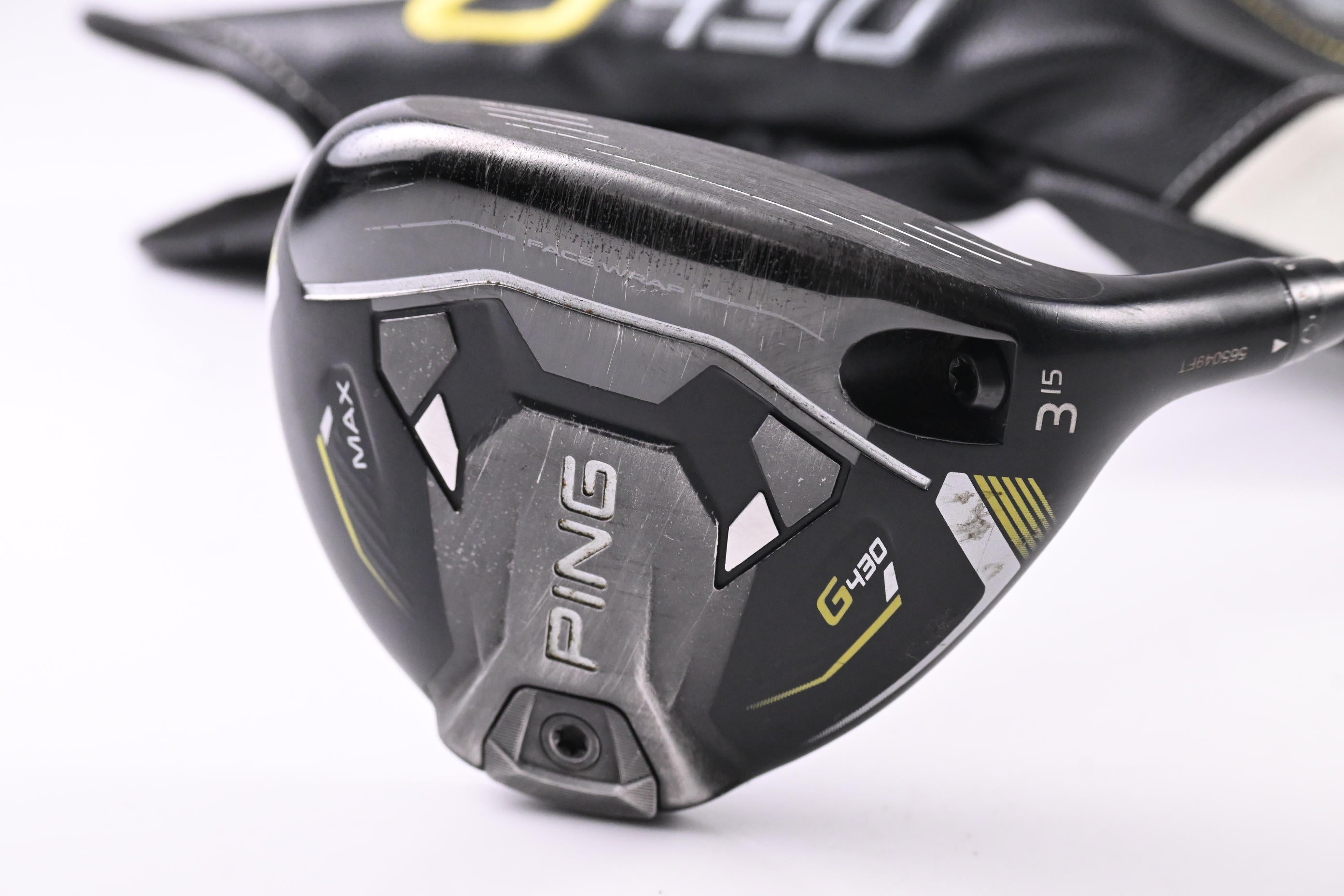 Ping G430 Max #3 Wood / 15 Degree / Stiff Flex HZRDUS Smoke Red RDX 70 Shaft