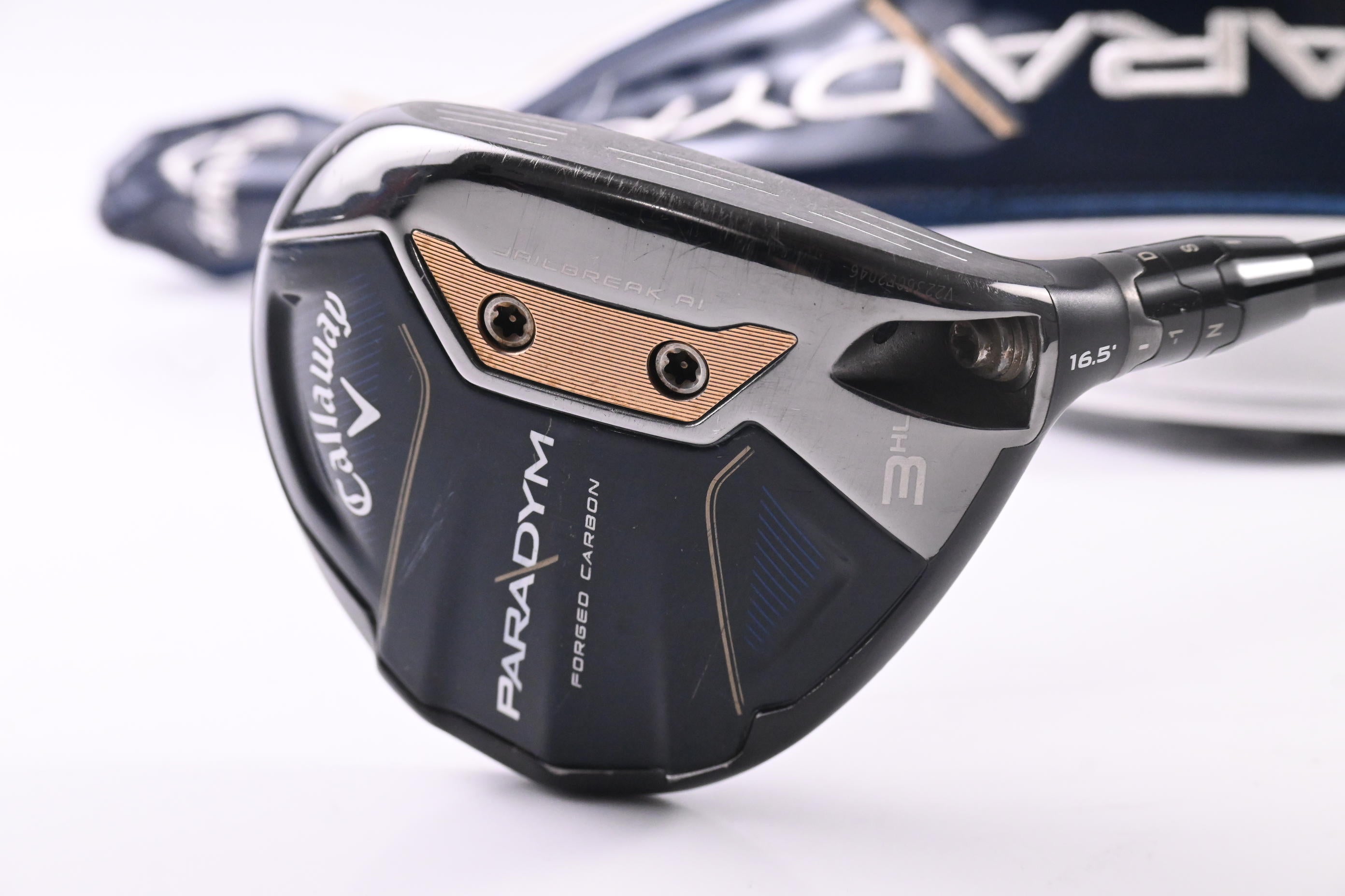 Callaway Paradym #3 Wood / 16.5 Degree / X-Flex Kai'Li White 80 Shaft