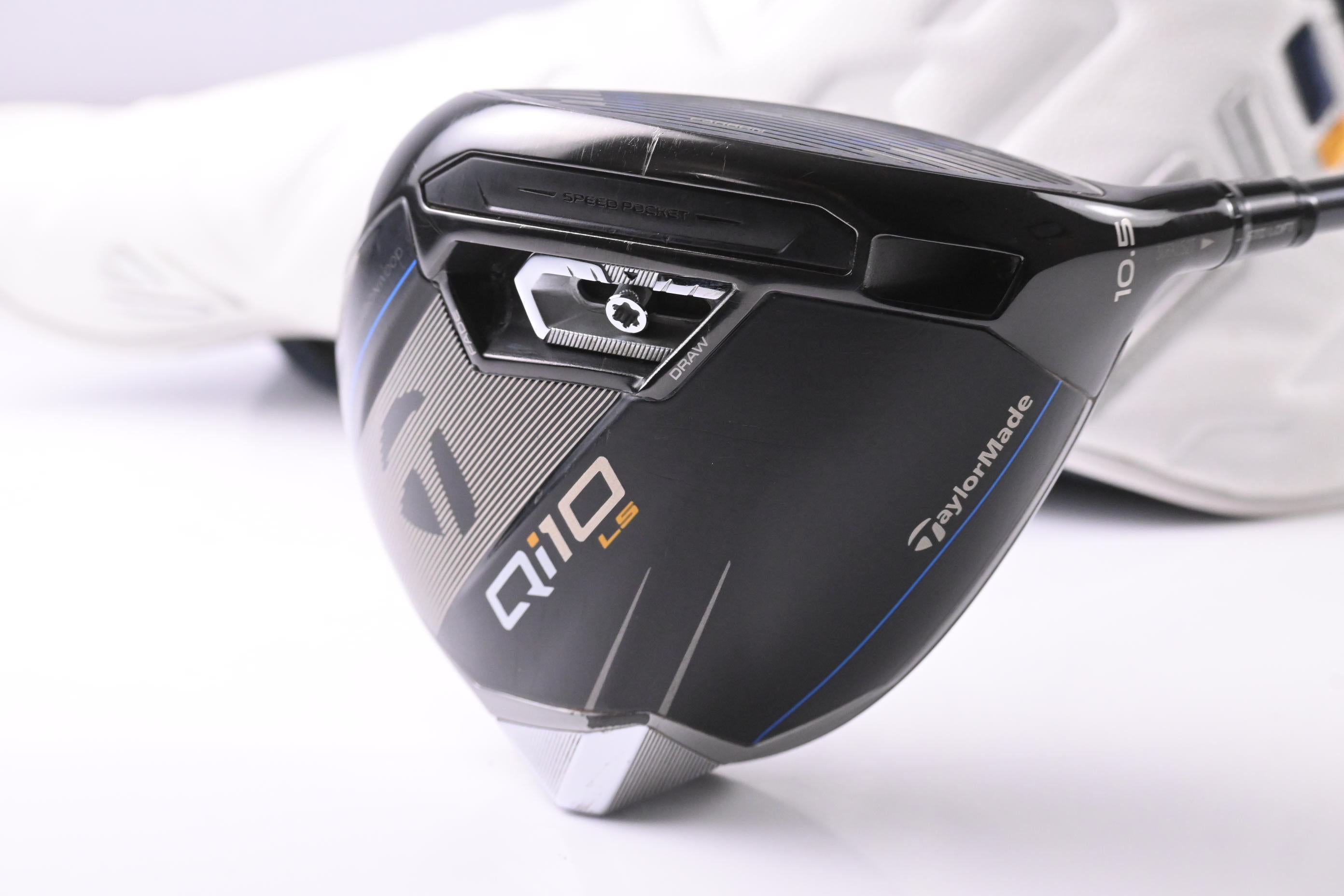 Taylormade Qi10 LS Driver / 10.5 Degree / Stiff Flex Diamana T+ 60 Shaft