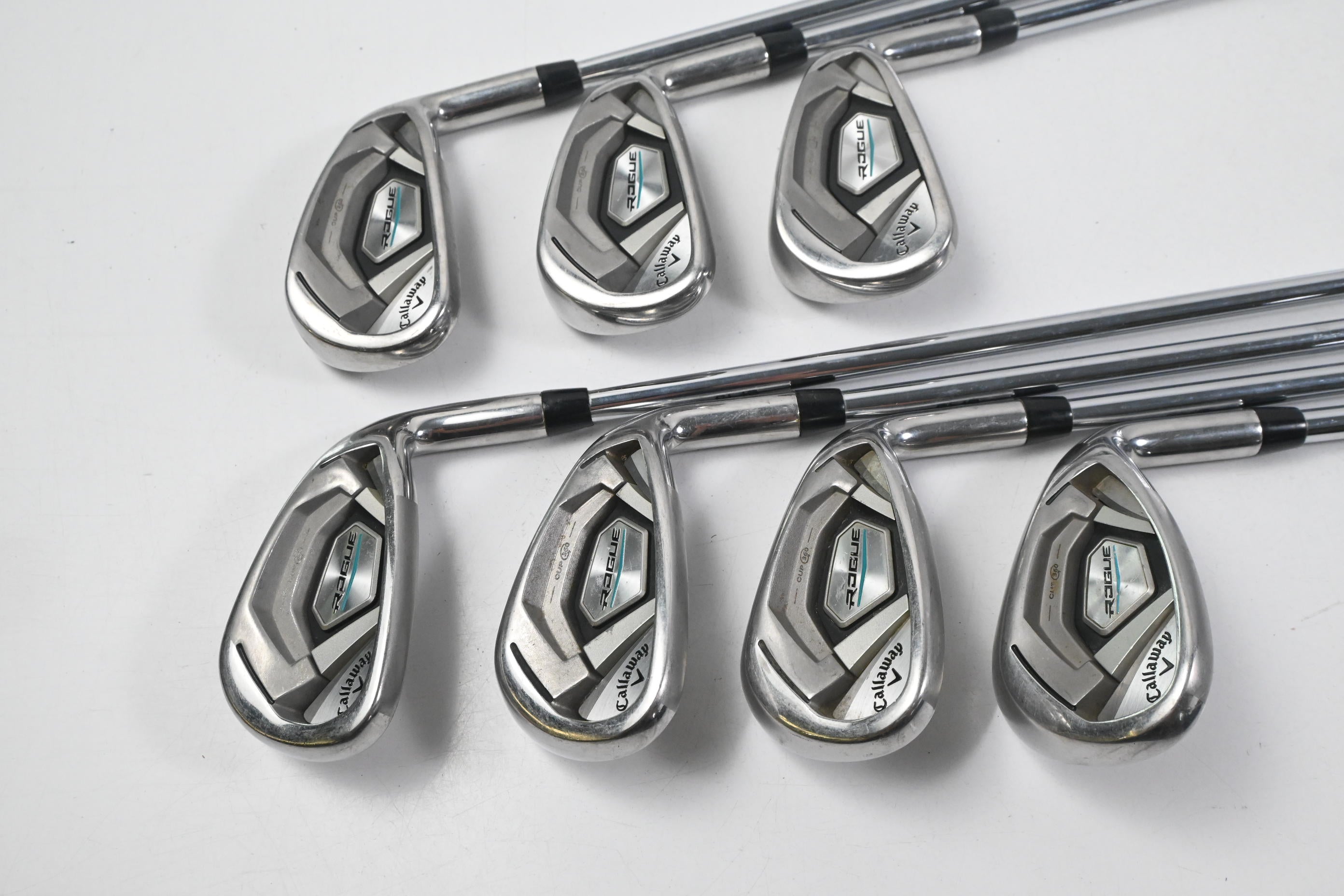 Callaway Rogue Irons / 5-PW+SW / Regular Flex XP 95 R300 Shafts