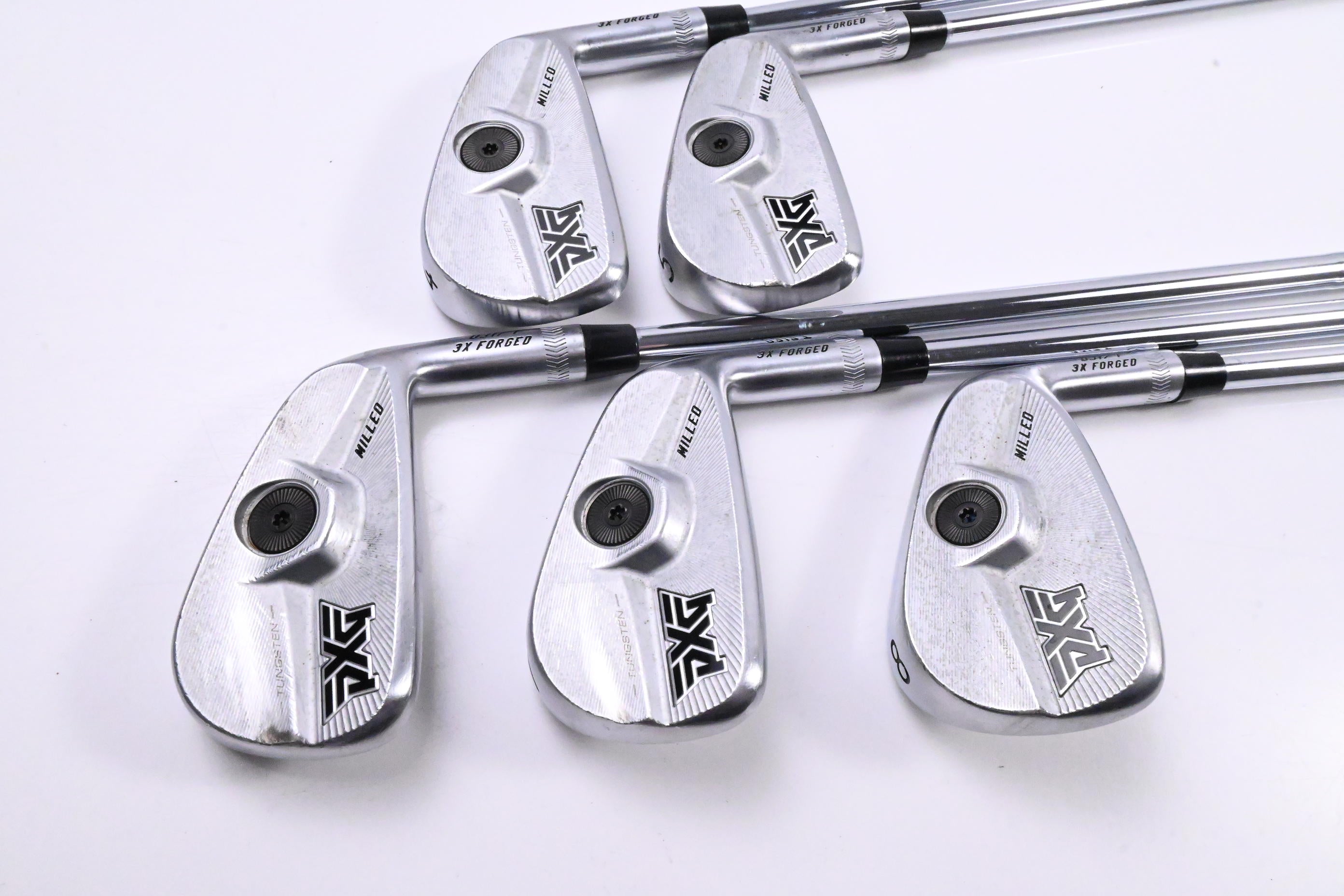 PXG 0317 Tour Irons / 4-8i / Stiff Flex AMT Tour White S300 Shafts
