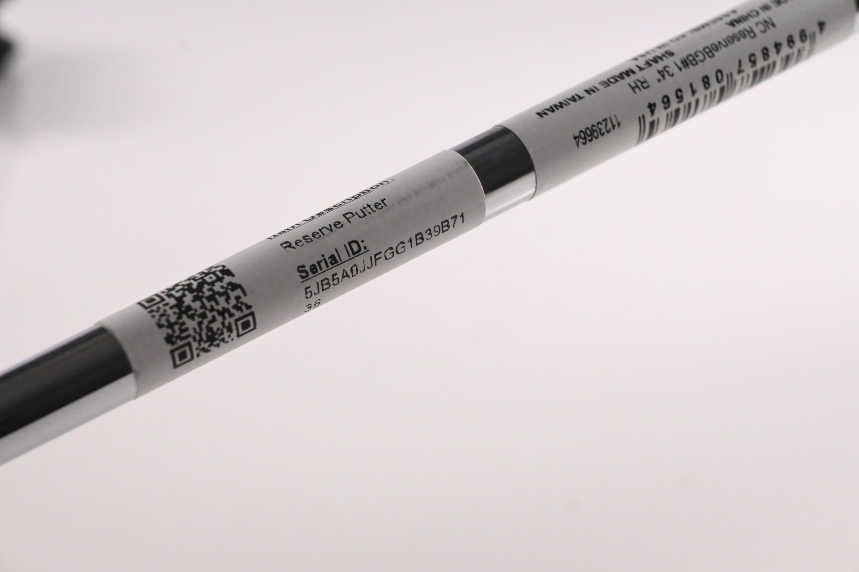 Never Compromise Reserve 1 Putter / 34 Inch