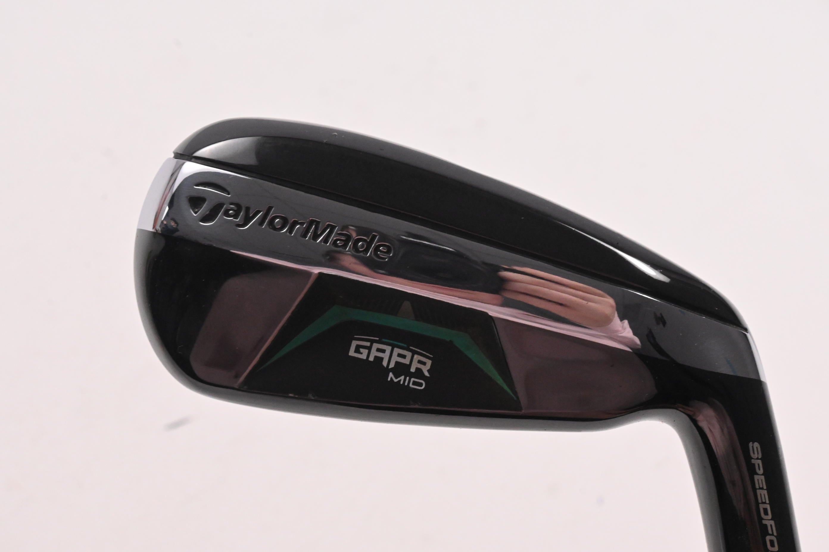 Taylormade GAPR Mid #3 Hybrid / 18 Degree / Stiff Flex KBS Hybrid 80 Shaft