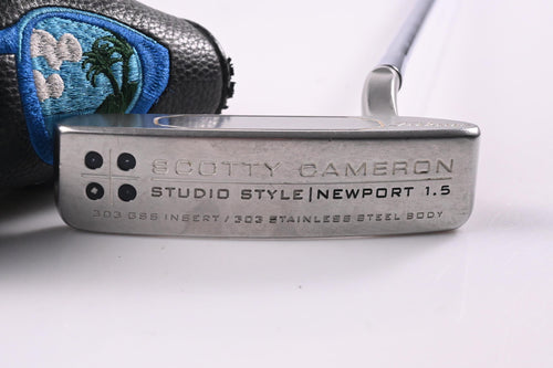 Scotty Cameron Studio Style Newport 1.5 Putter / 34 Inch