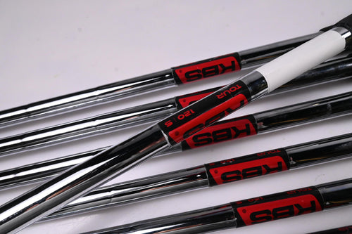 PXG 0317 CB Milled Irons / 5-PW+GW / Stiff Flex KBS Tour 120 Shafts