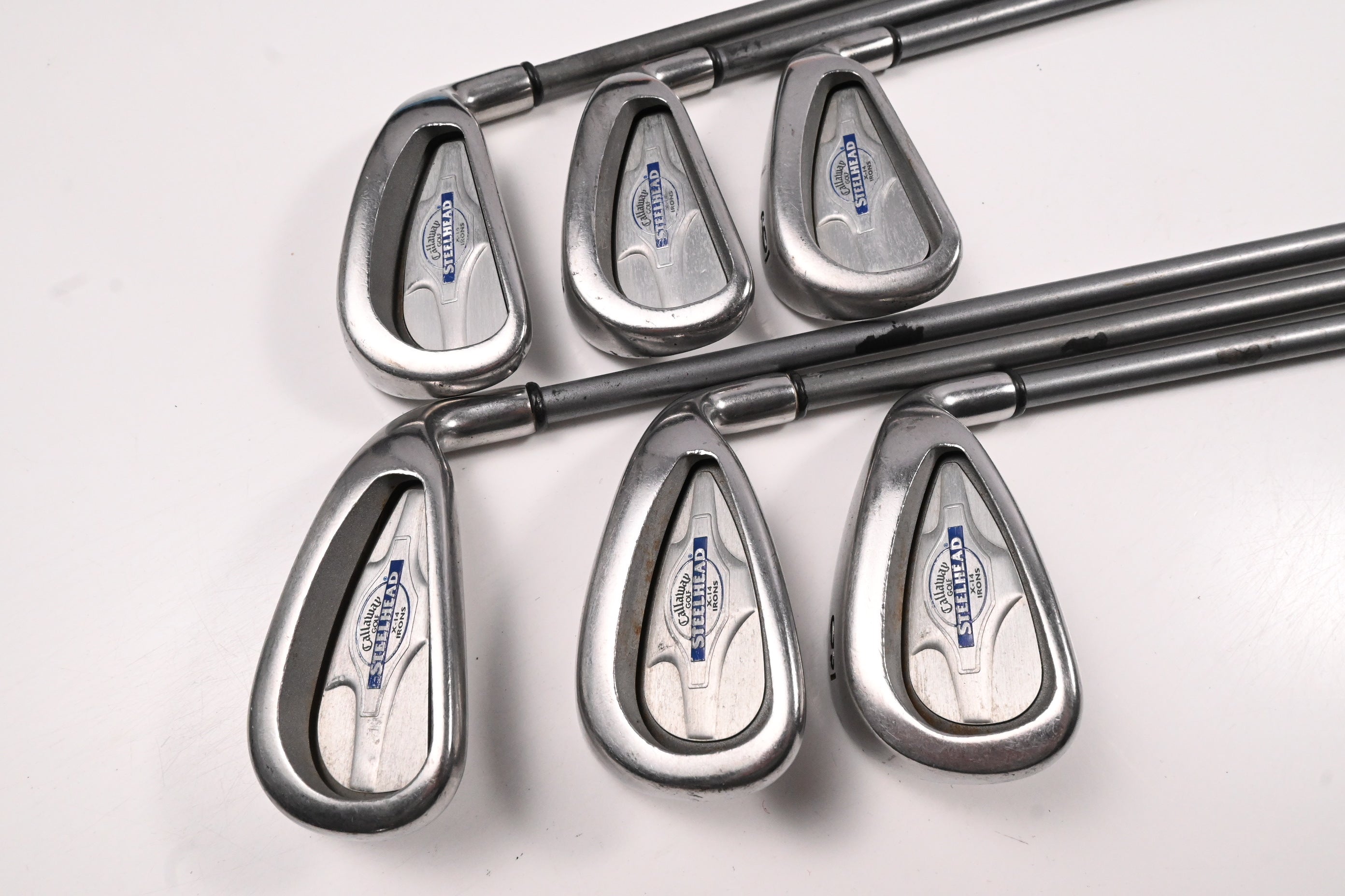 Callaway Steelhead X-14 Irons / 4-9i / Firm Flex Callaway Steelhead X-14 Shafts