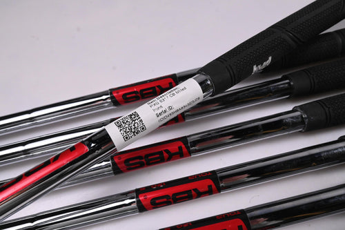 PXG 0317 CB Milled Irons / 5-PW+GW / Stiff Flex KBS Tour 120 Shafts